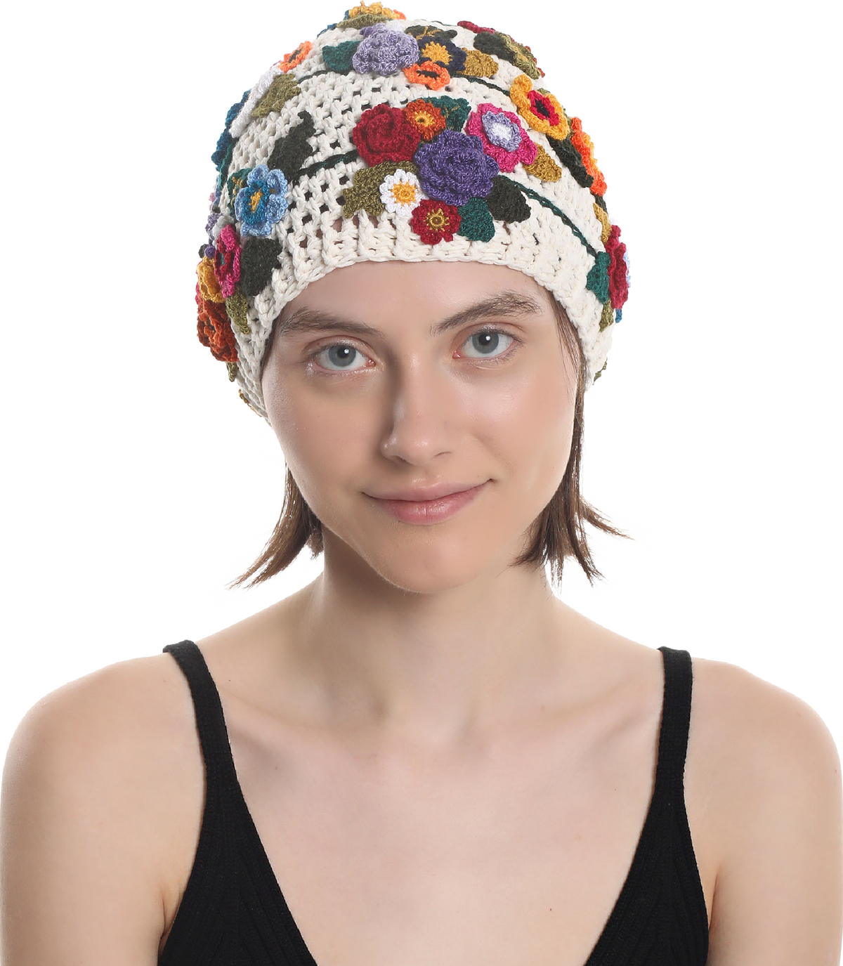 Chemo Hat Handmade - Hand-Knit Cotton Bandana for Cancer