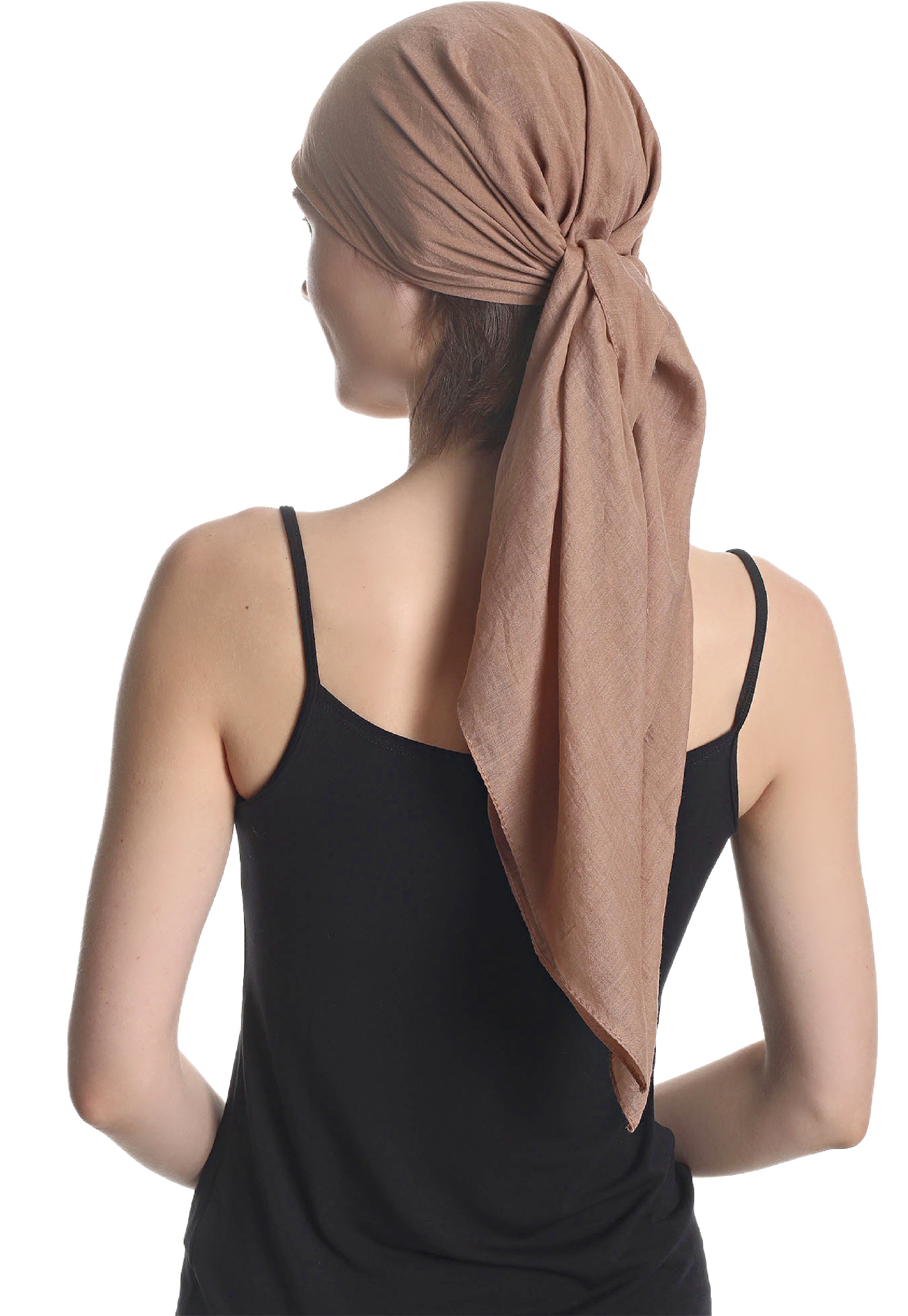 SQUARE HEAD SCARF, Large Viscose Head Scarves
