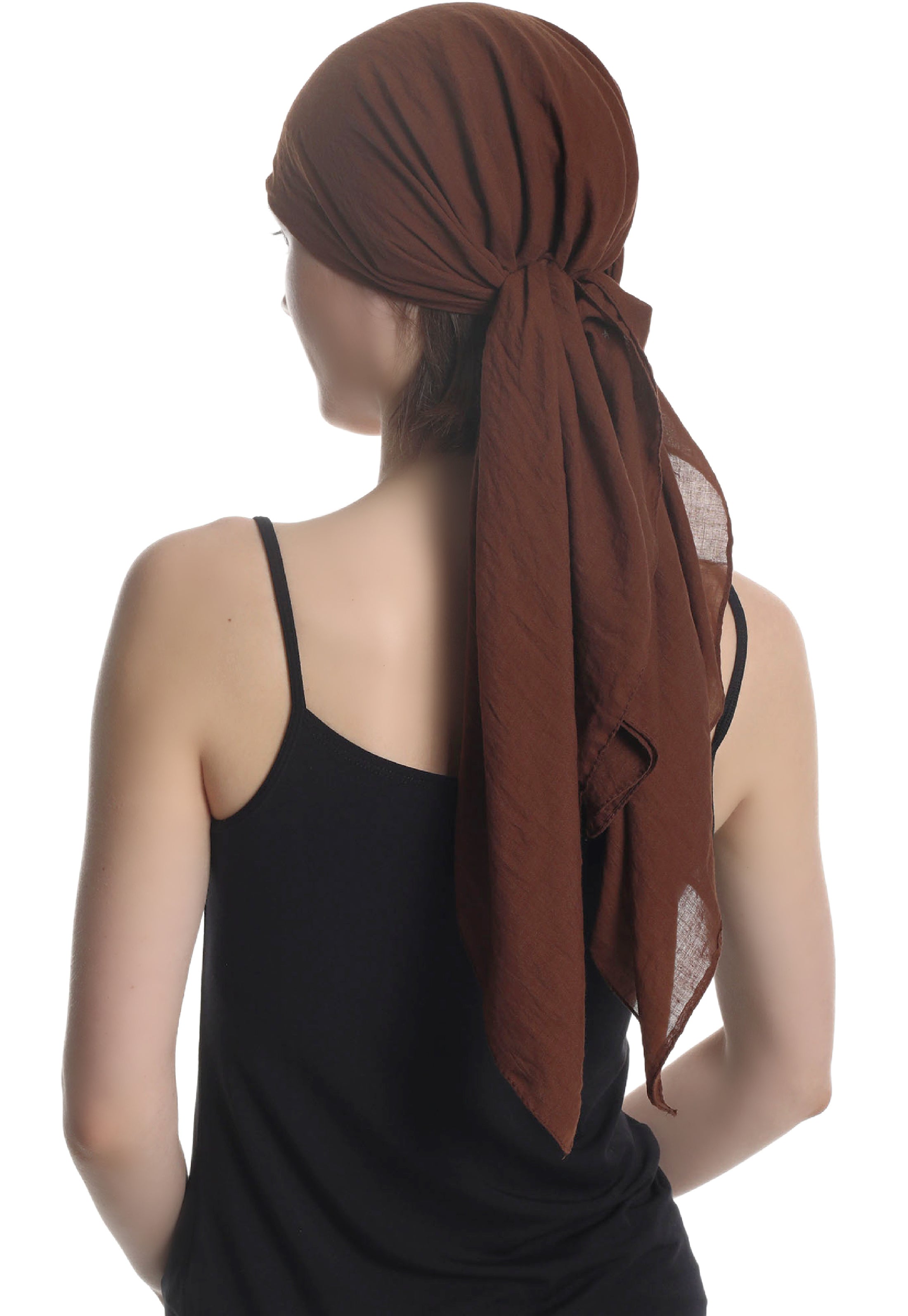 SQUARE HEAD SCARF, Large Viscose Head Scarves