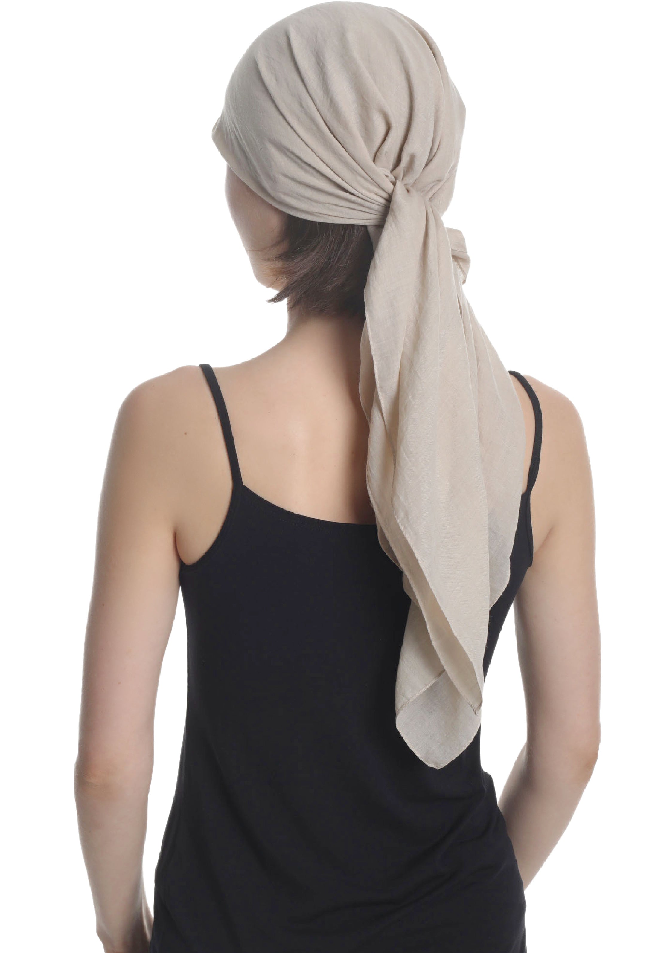 SQUARE HEAD SCARF, Large Viscose Head Scarves