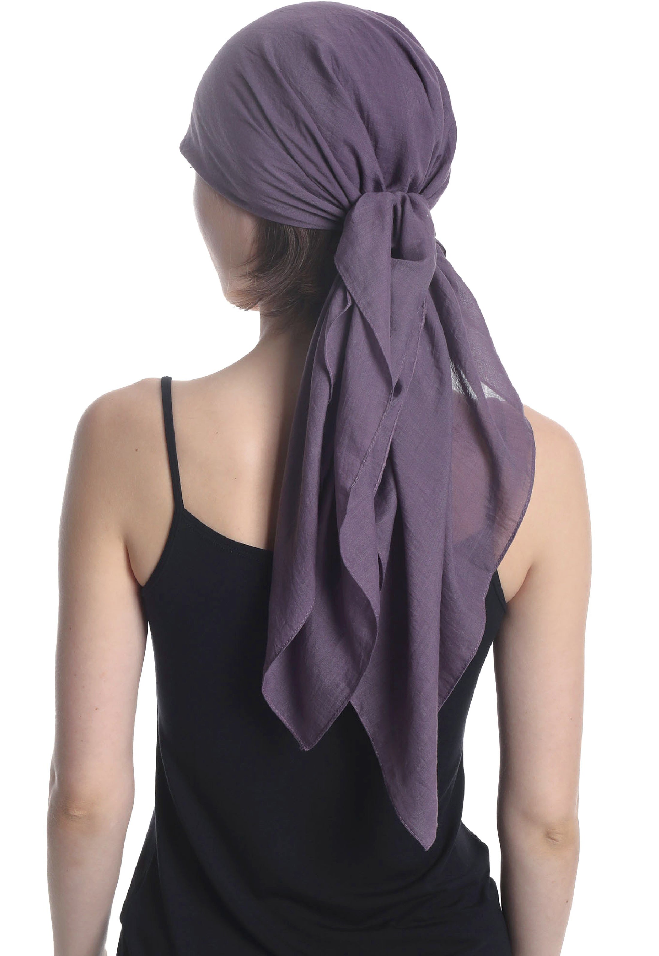 SQUARE HEAD SCARF, Large Viscose Head Scarves