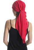 SQUARE HEAD SCARF, Large Viscose Head Scarves