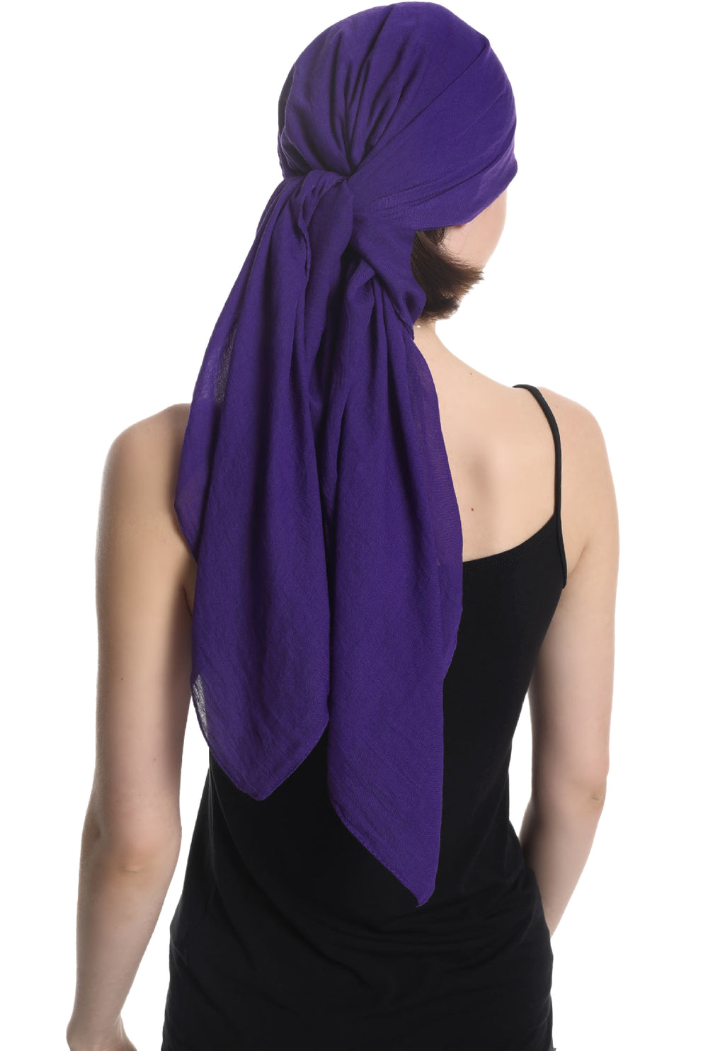 SQUARE HEAD SCARF, Large Viscose Head Scarves