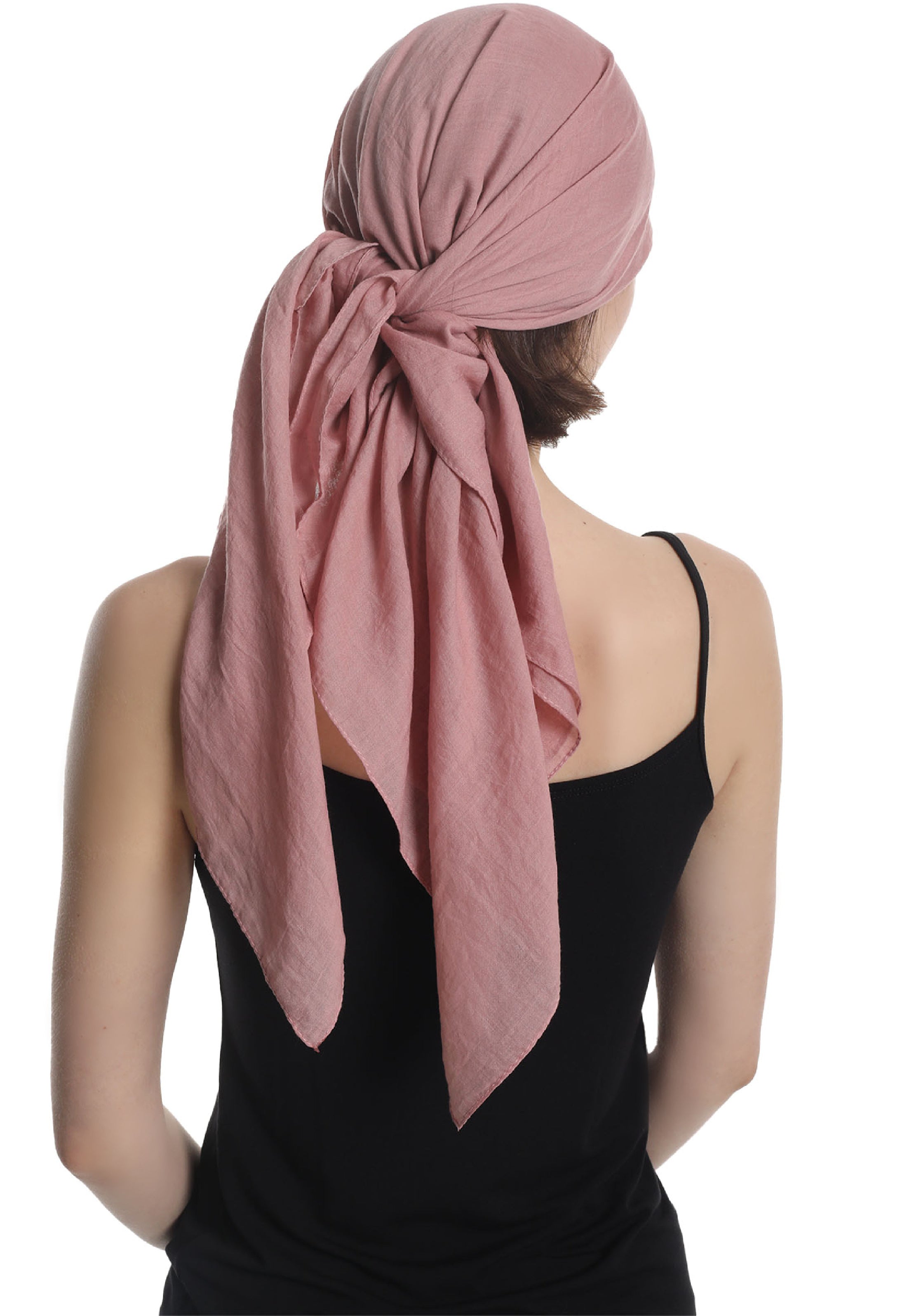SQUARE HEAD SCARF, Large Viscose Head Scarves
