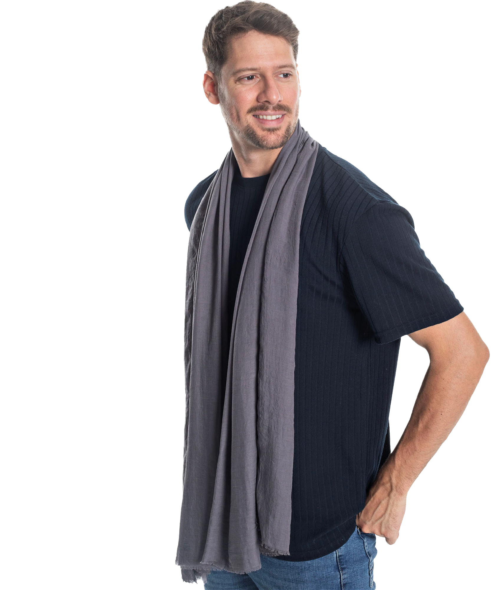 LONG CASUAL COMFY SCARF Gentle Scarf for Sensitive Skin