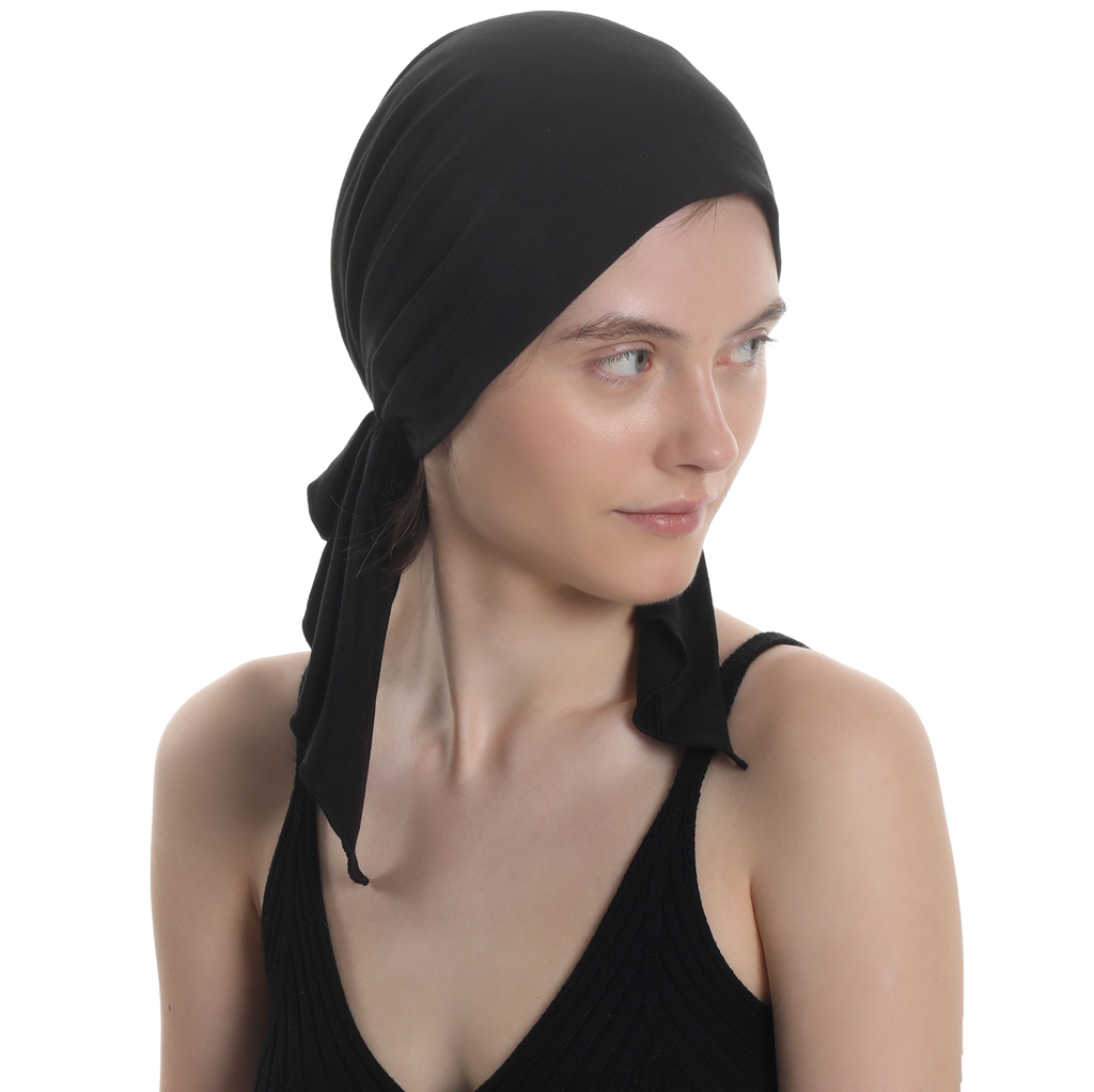 BAMBOO PRE TIED HEADWEAR - Unisex Elasticated with Ties