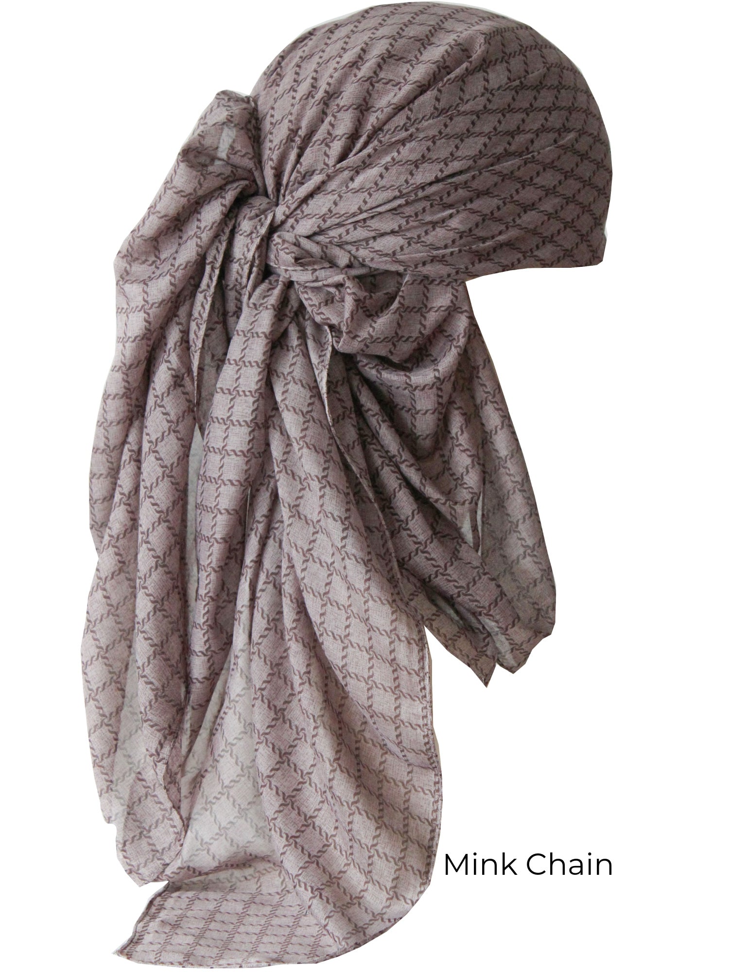 EVERYDAY SQUARE HEAD SCARF for Hair Loss