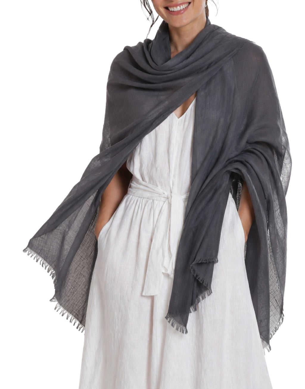 LONG GENTLY SCARF for Hair Loss & Sensitive Scalp