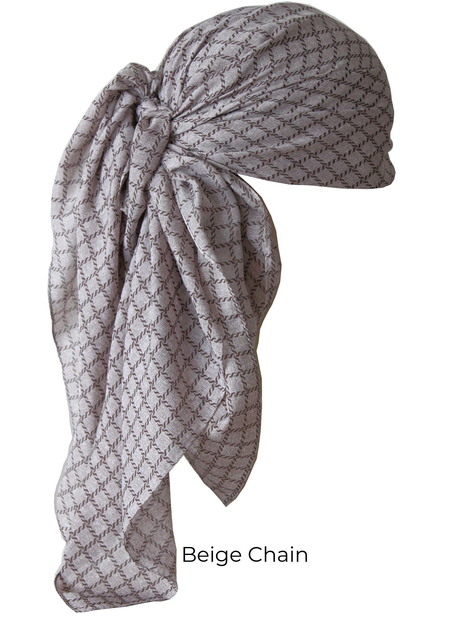 EVERYDAY SQUARE HEAD SCARF for Hair Loss