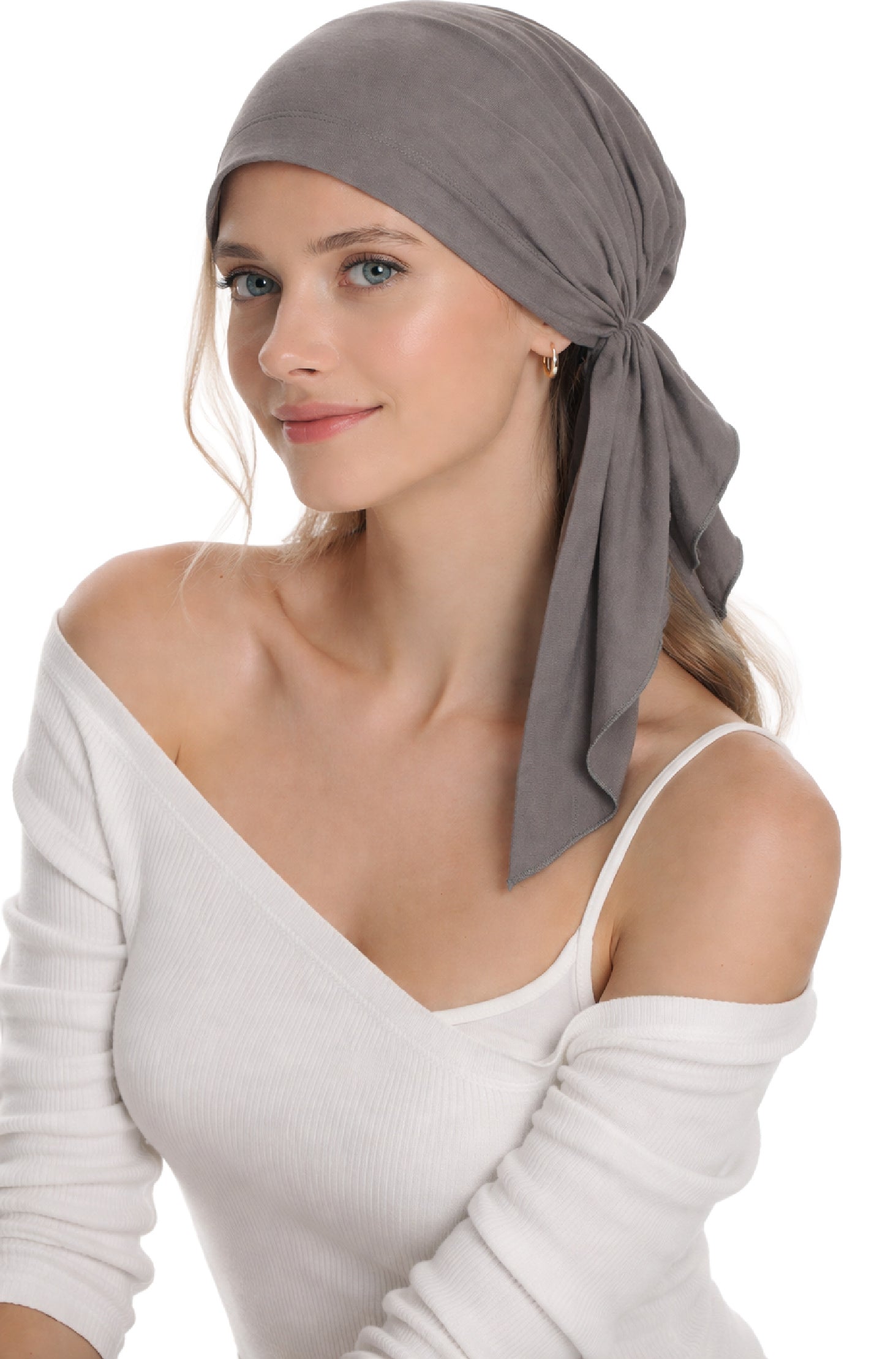 Bamboo Chemo Bandana - Pre-Tied Headwear for Hair Loss