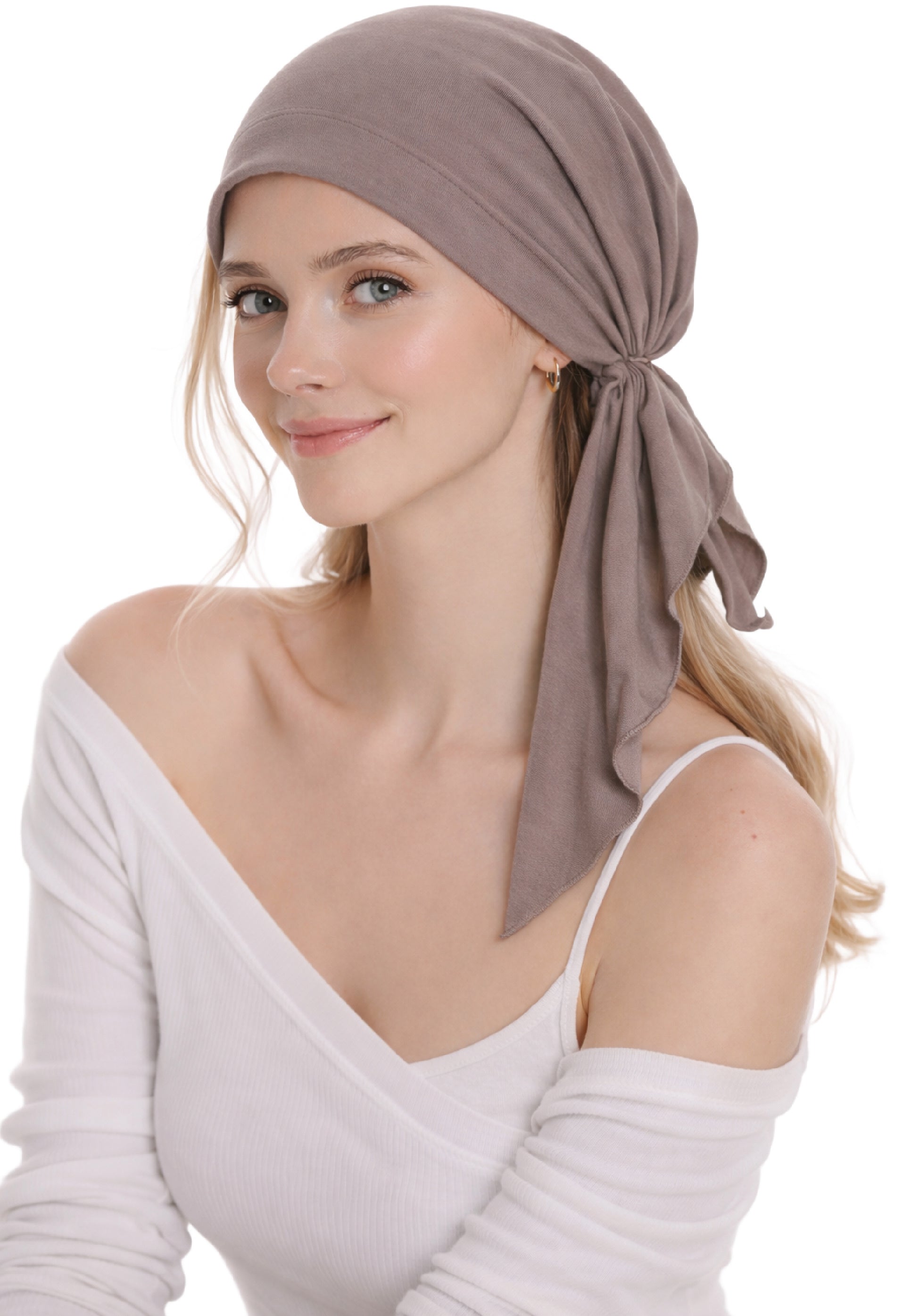 Bamboo Chemo Bandana - Pre-Tied Headwear for Hair Loss