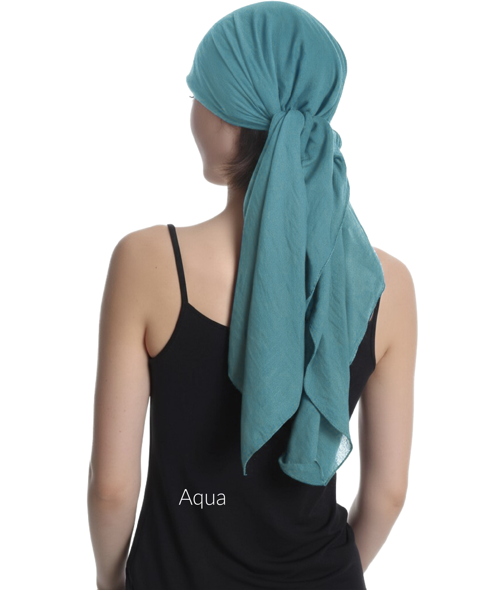 SOLID SQUARE HEAD SCARF for Hair Loss
