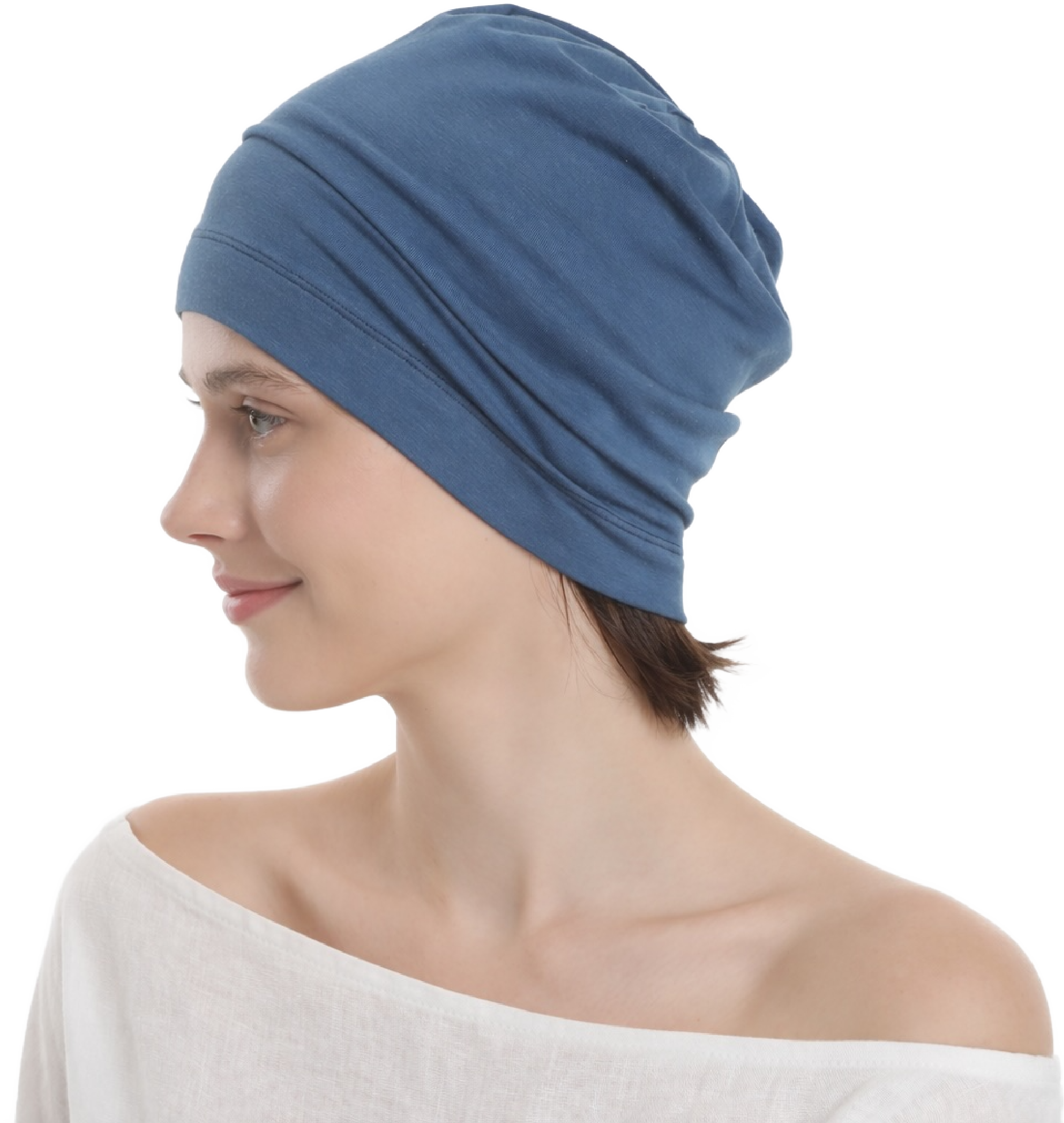 BAMBOO UNISEX BEANIE - Sleep Cap for Hair Loss