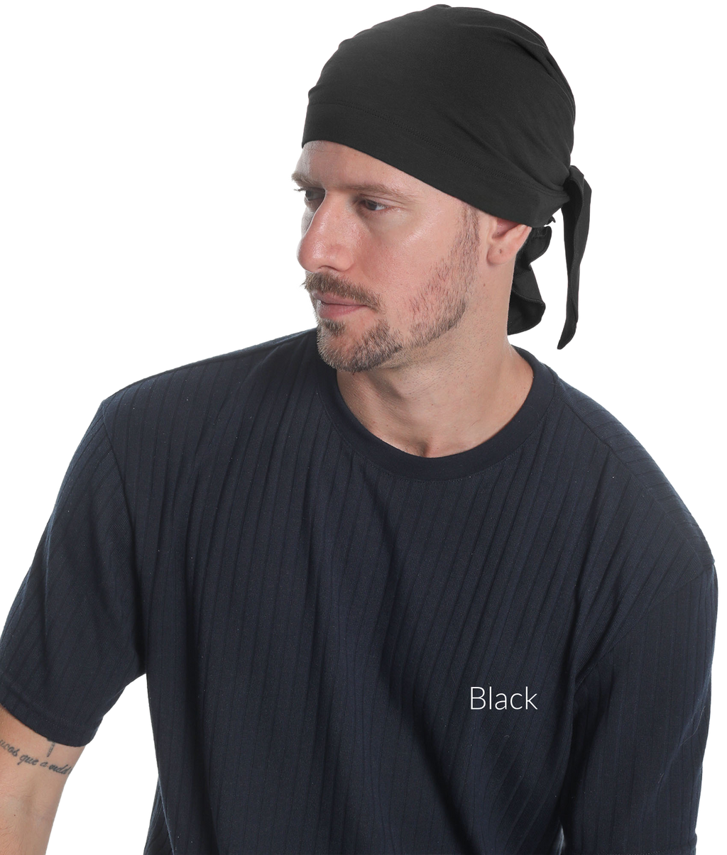 Bamboo Chemo Bandana - Pre-Tied Headwear for Hair Loss