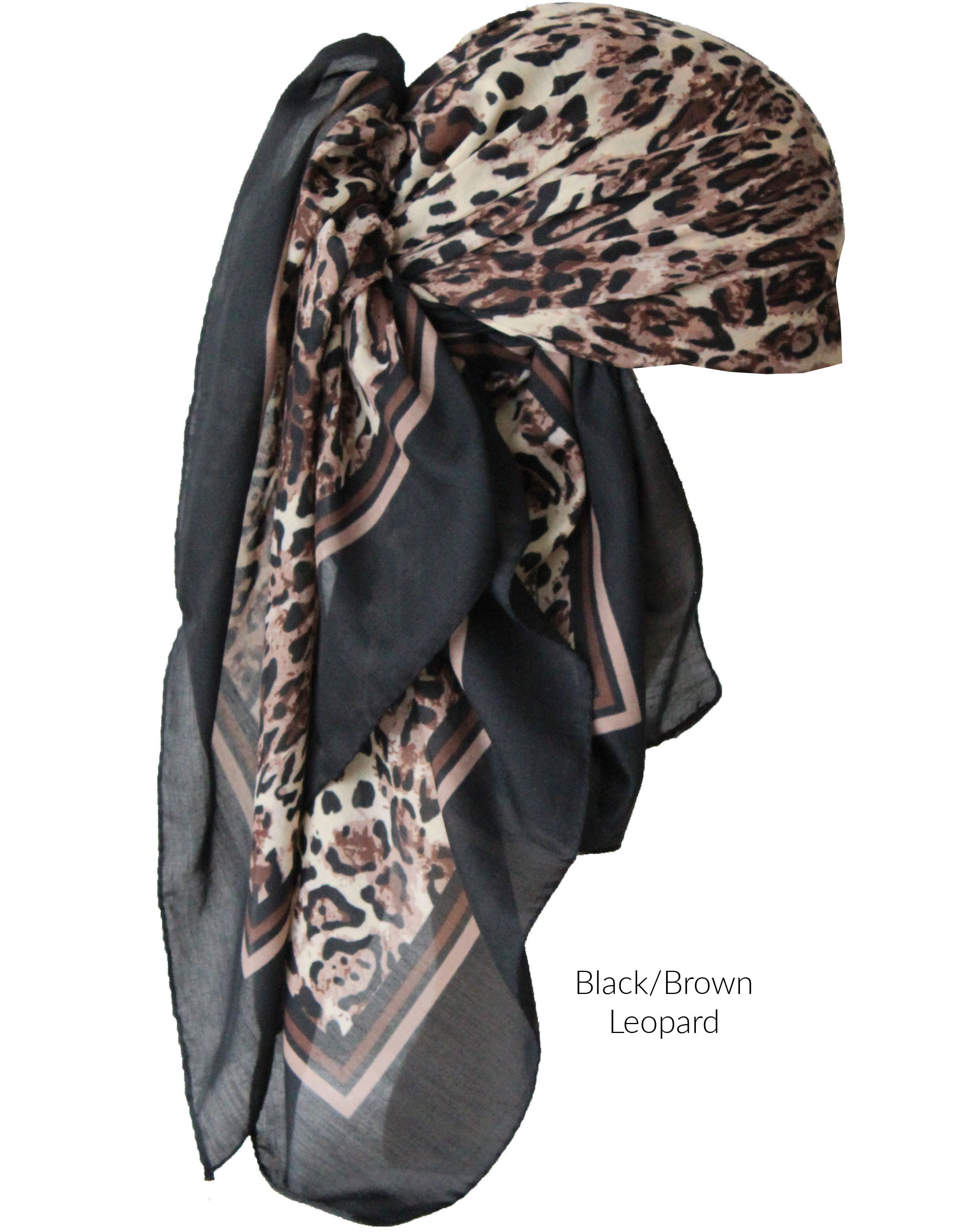 EVERYDAY SQUARE HEAD SCARF for Hair Loss