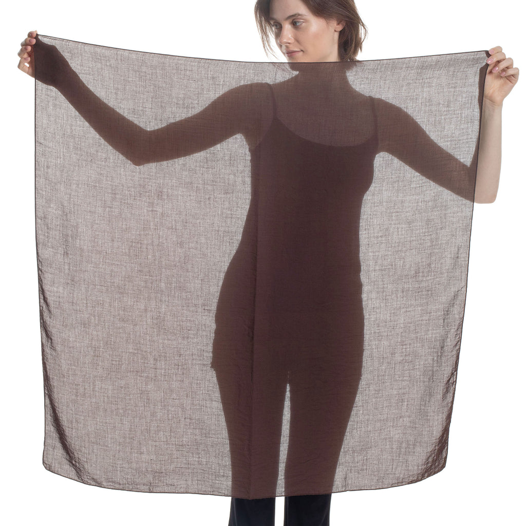 SQUARE HEAD SCARF, Large Viscose Head Scarves