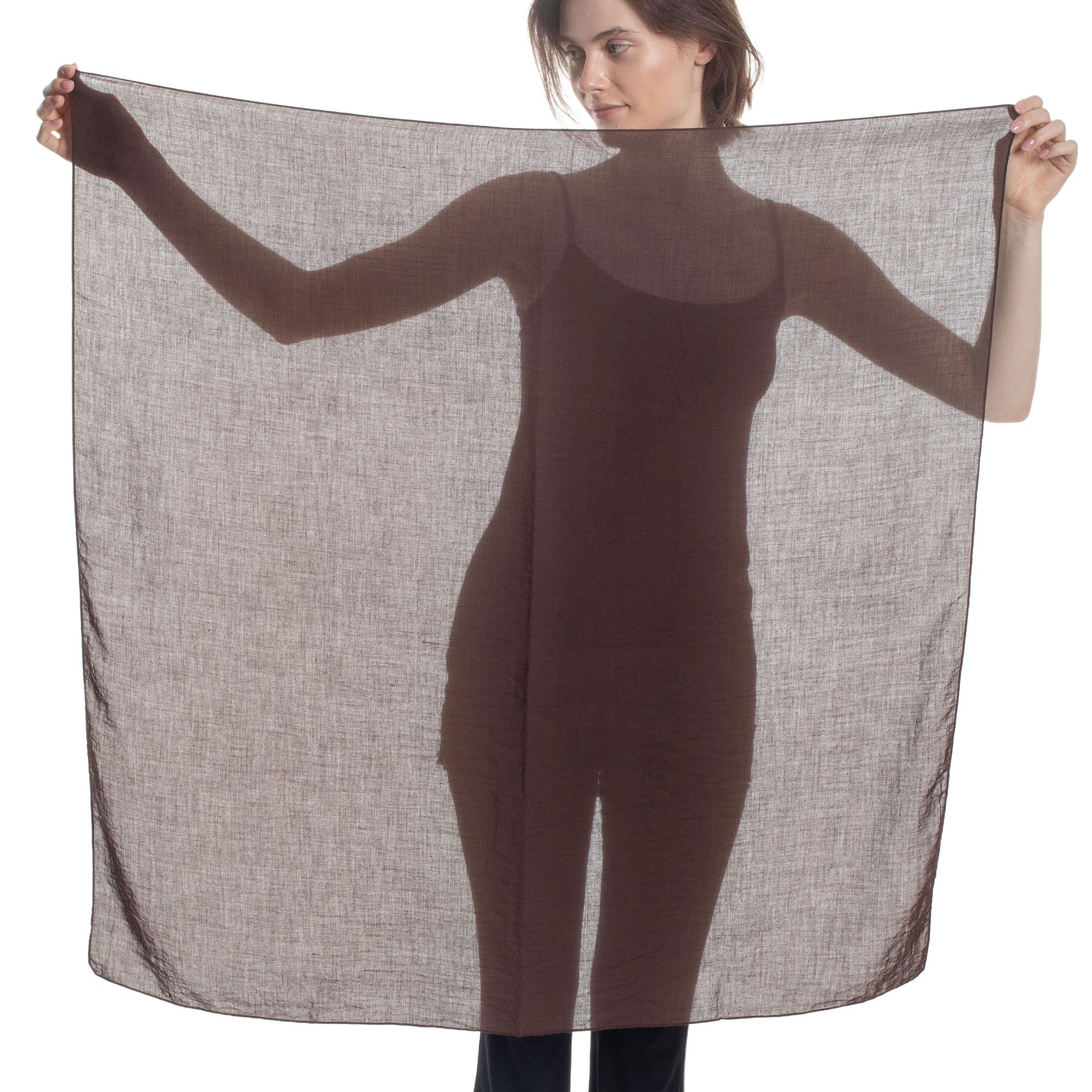 SQUARE HEAD SCARF, Large Viscose Head Scarves