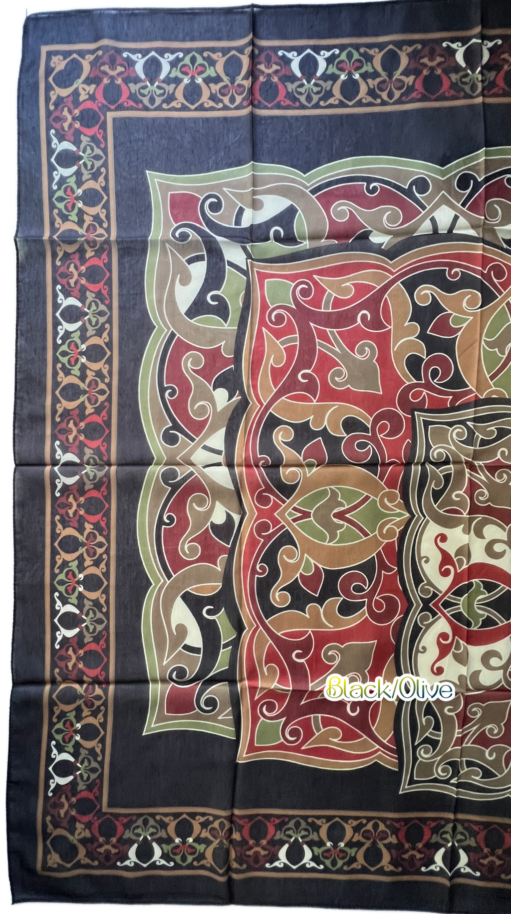 DIGITAL PRINT SCARF for Hair Loss