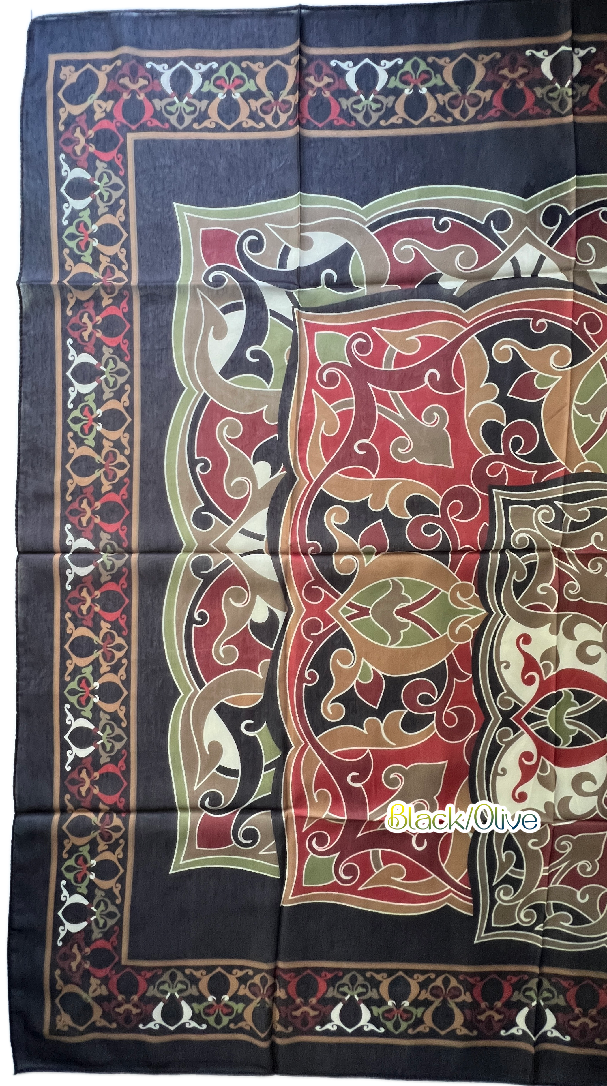 DIGITAL PRINT SCARF for Hair Loss