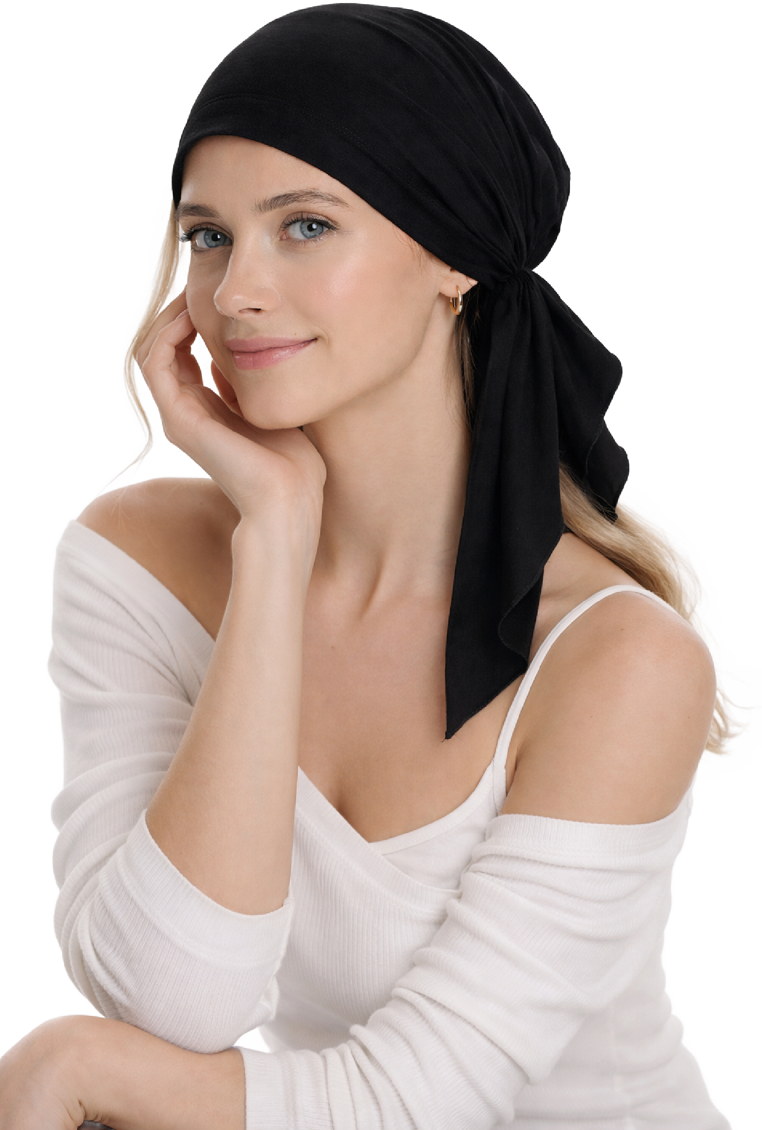 Bamboo Chemo Bandana - Pre-Tied Headwear for Hair Loss