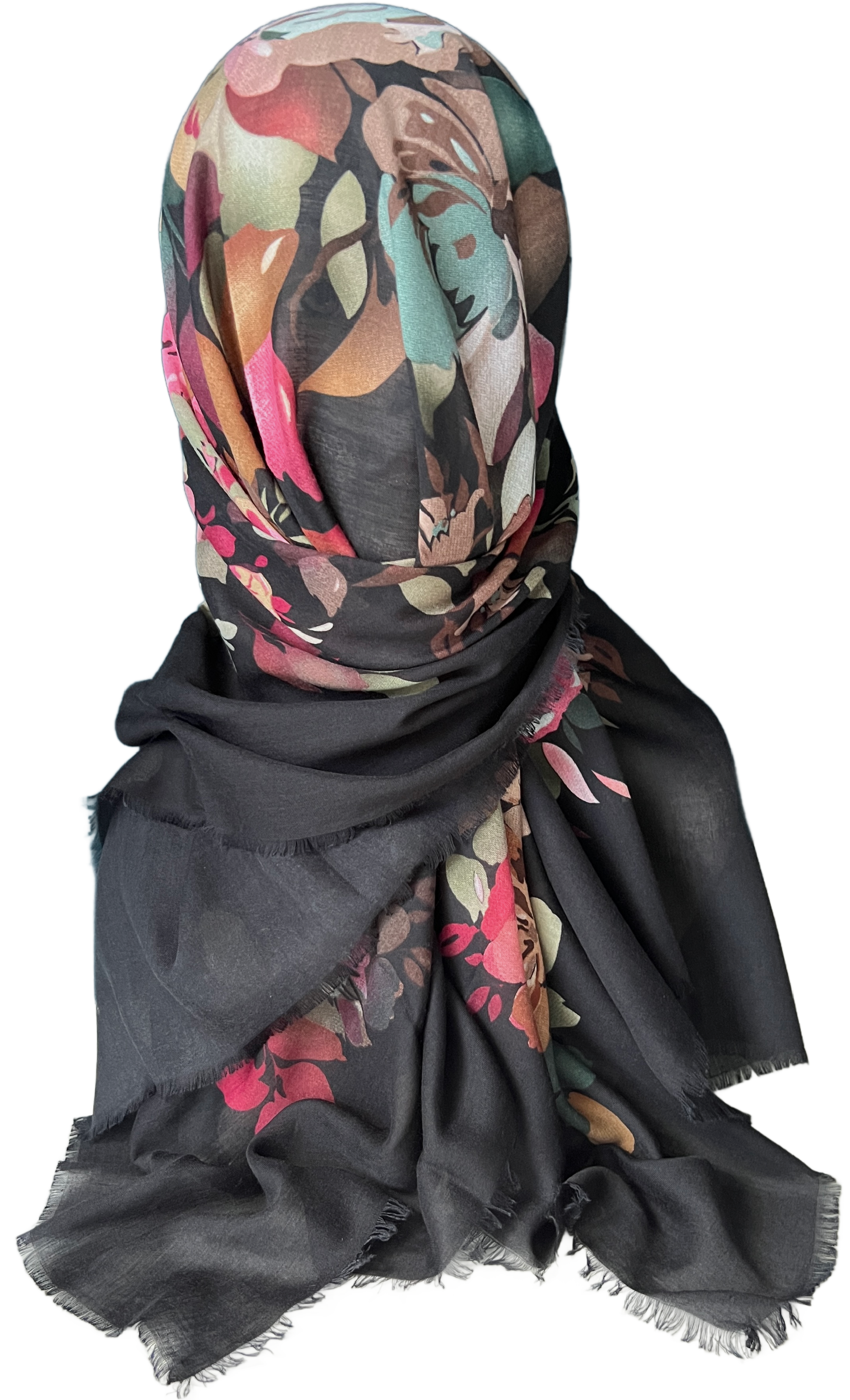 Cotton Chemo Scarf - Everyday Square Head Scarf for Hair Loss