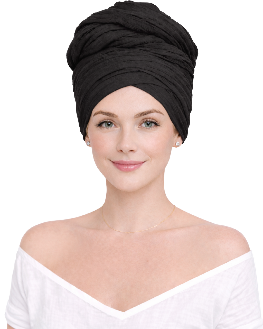 LONG GENTLY SCARF for Hair Loss & Sensitive Scalp