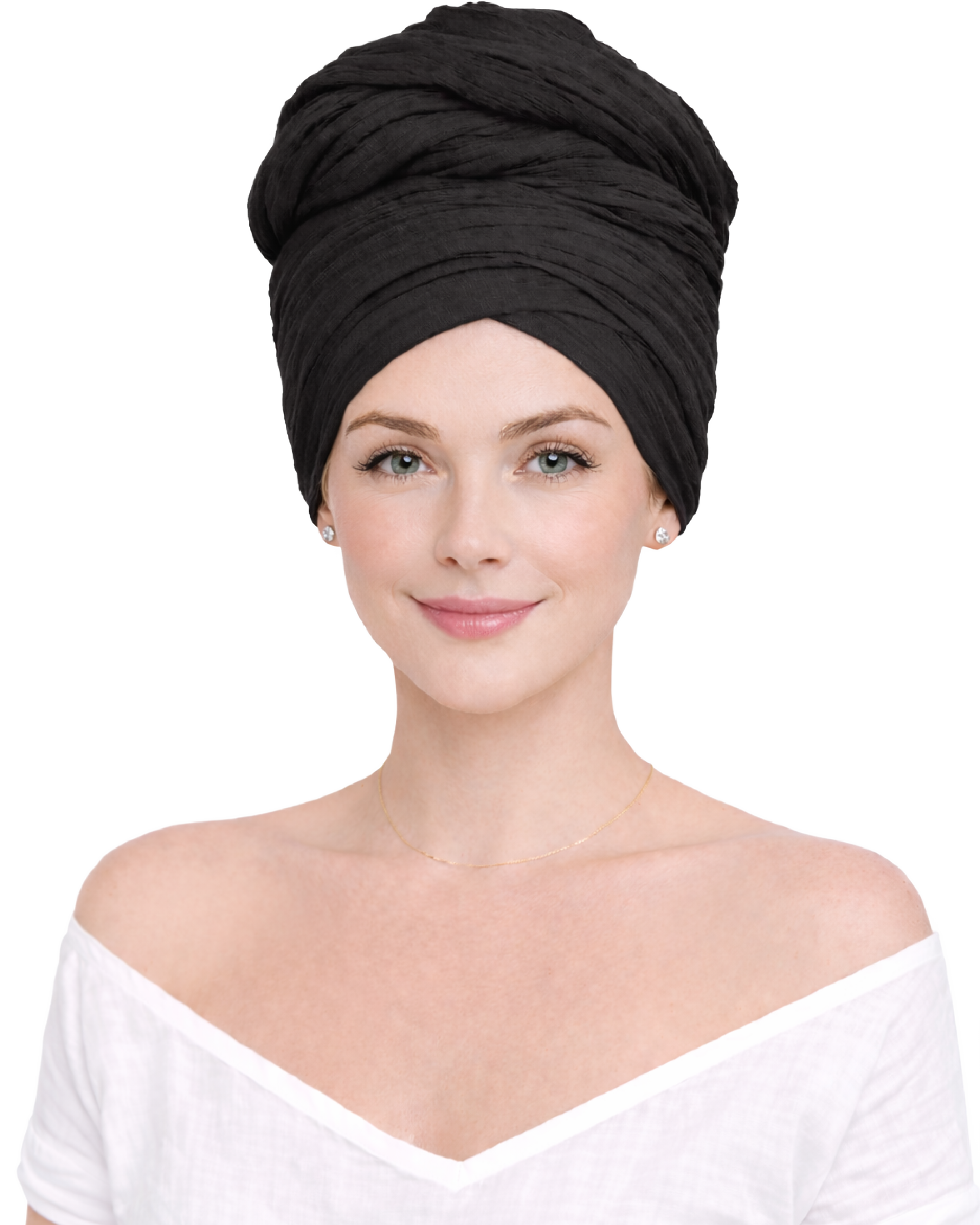 RECTANGLE GENTLY SCARF for Hair Loss & Sensitive Scalp