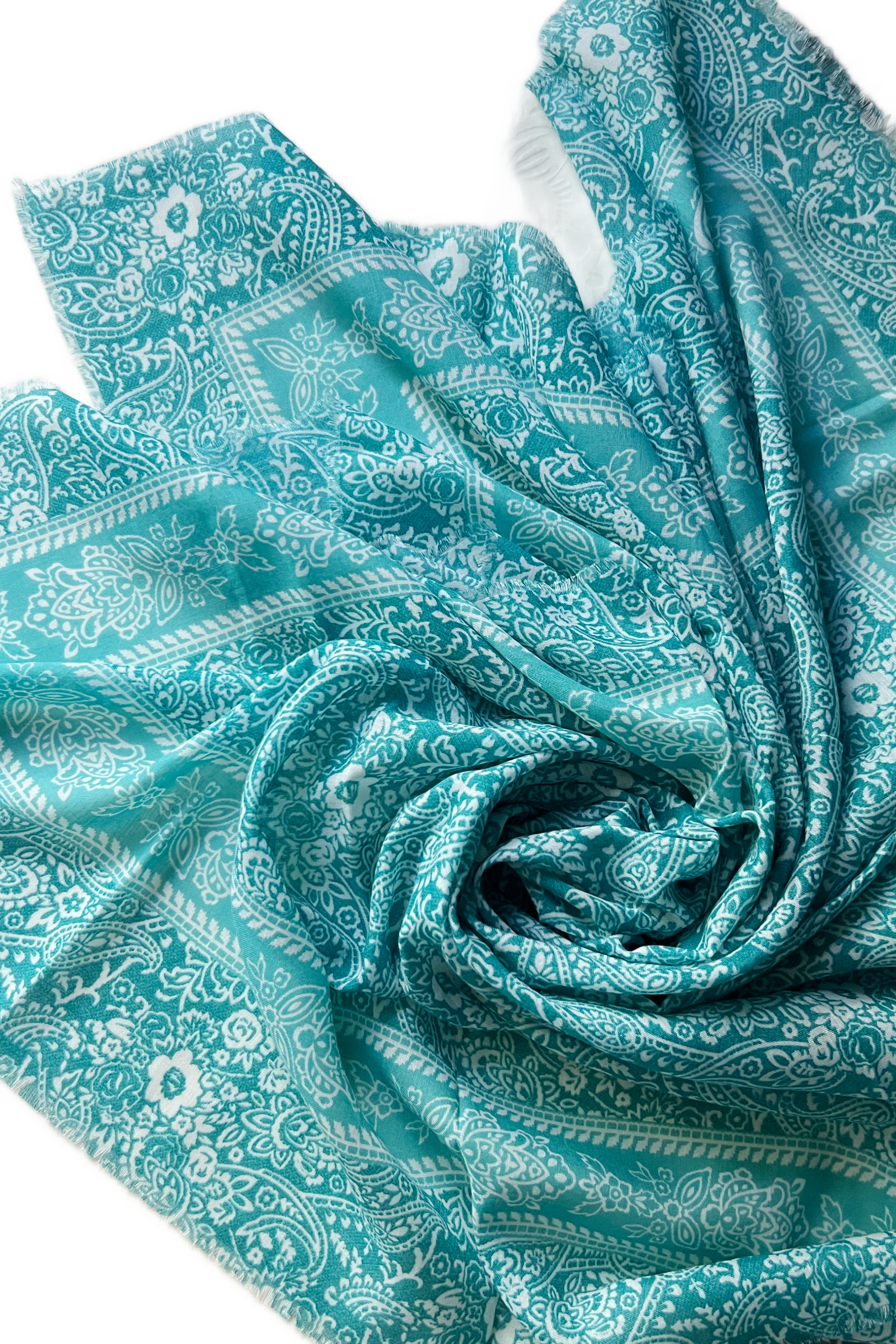 Cotton Chemo Scarf - Everyday Square Head Scarf for Hair Loss