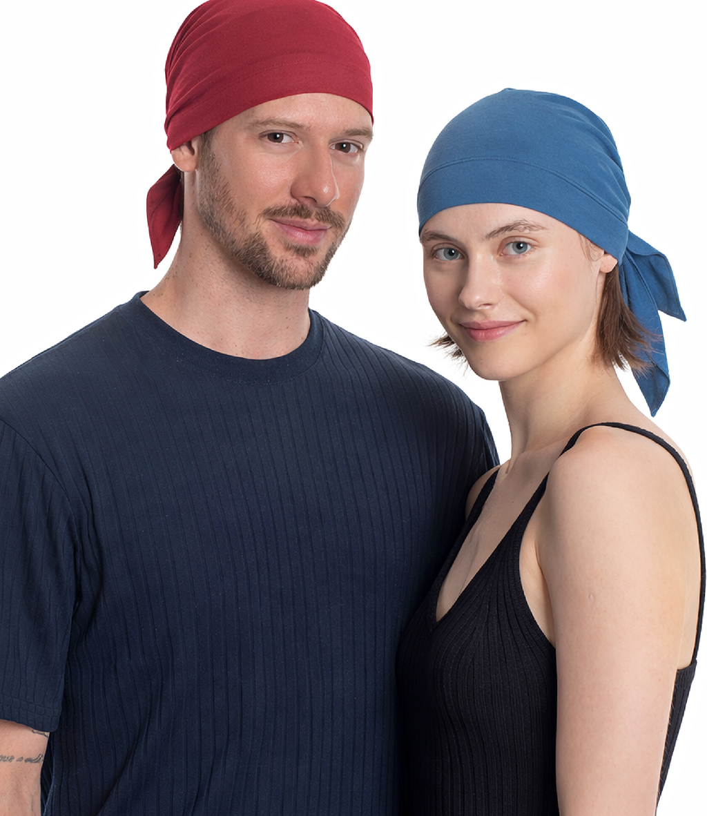 Bamboo Chemo Bandana - Pre-Tied Headwear for Hair Loss