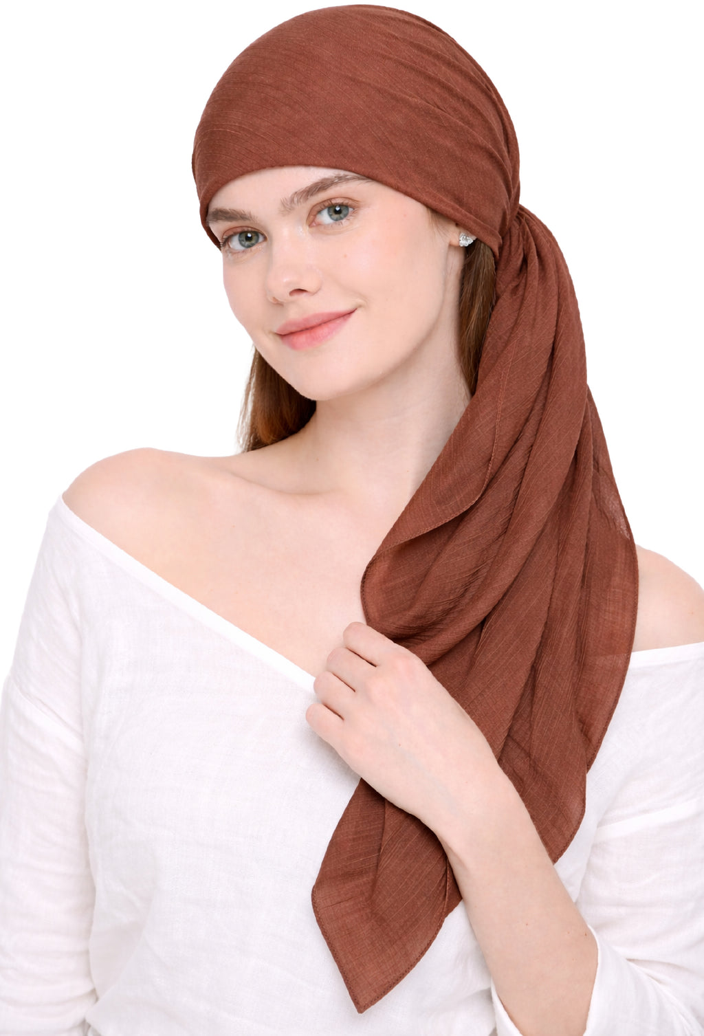 SOFT VISCOSE SQUARE HEAD SCARF for Hair Loss