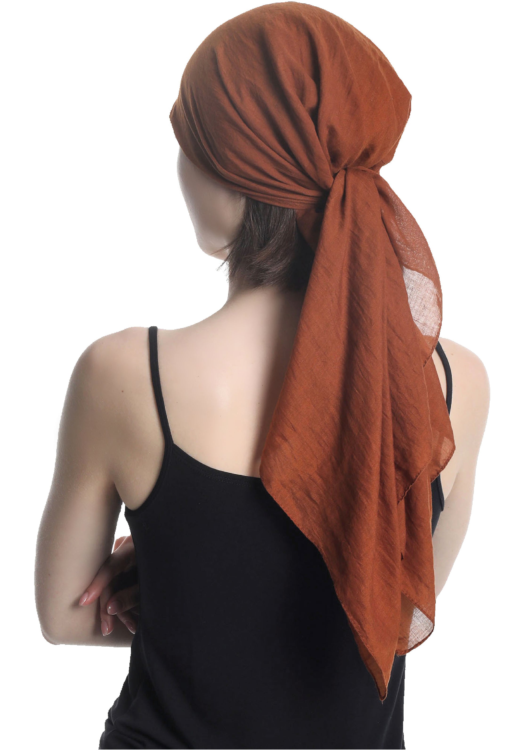 SQUARE HEAD SCARF, Large Viscose Head Scarves
