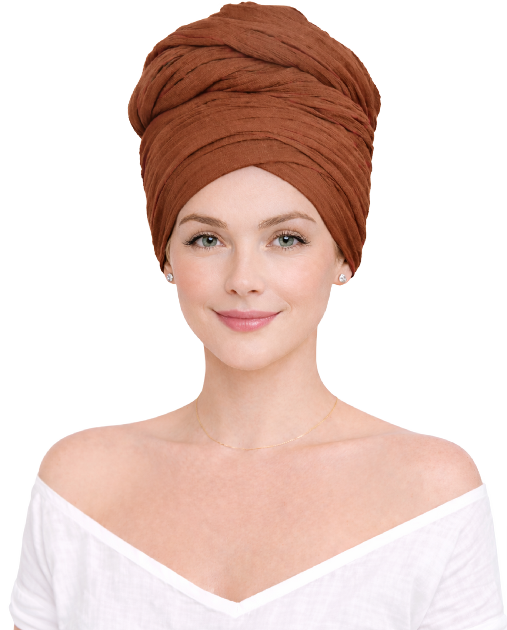 LONG GENTLY SCARF for Hair Loss & Sensitive Scalp