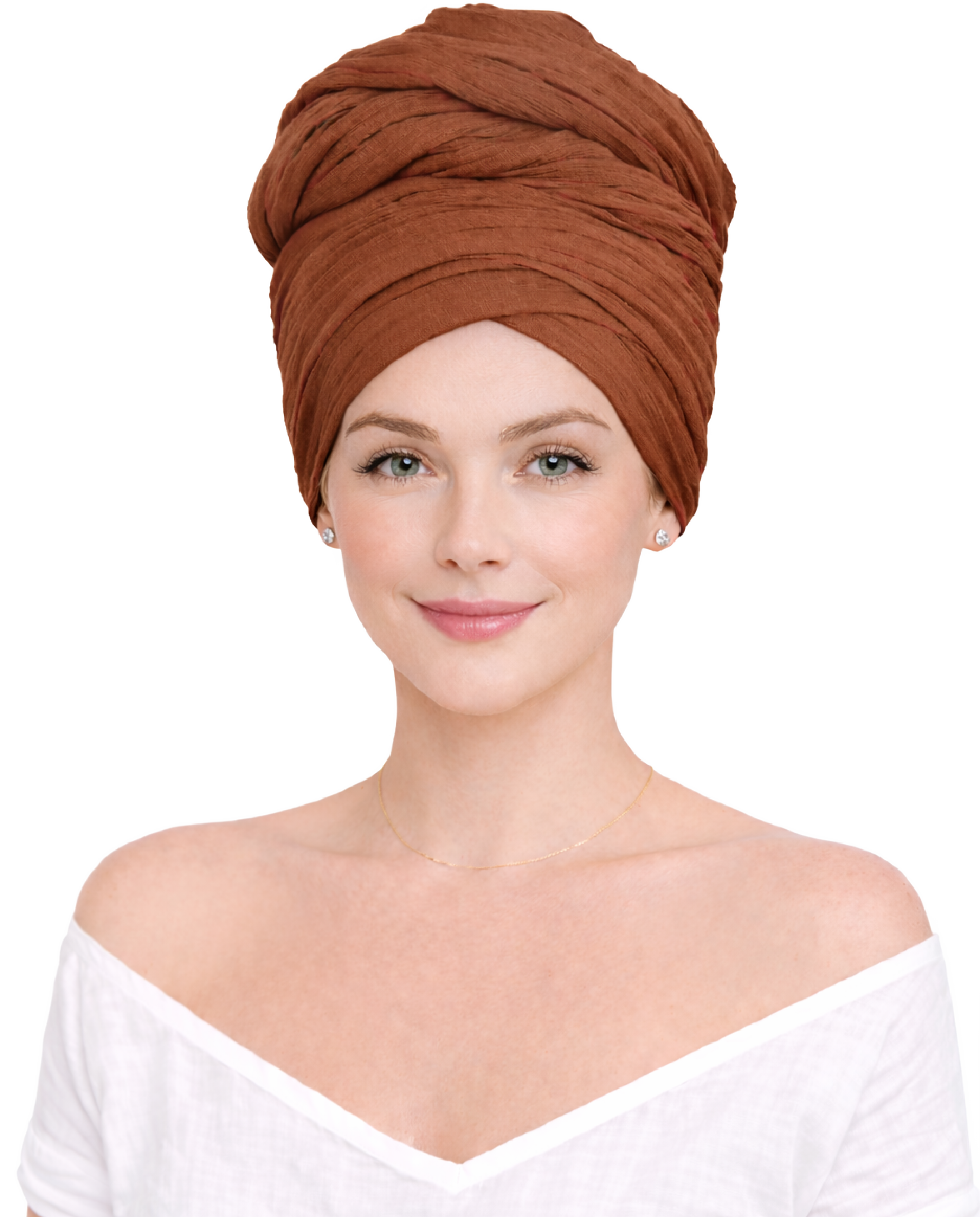 RECTANGLE GENTLY SCARF for Hair Loss & Sensitive Scalp