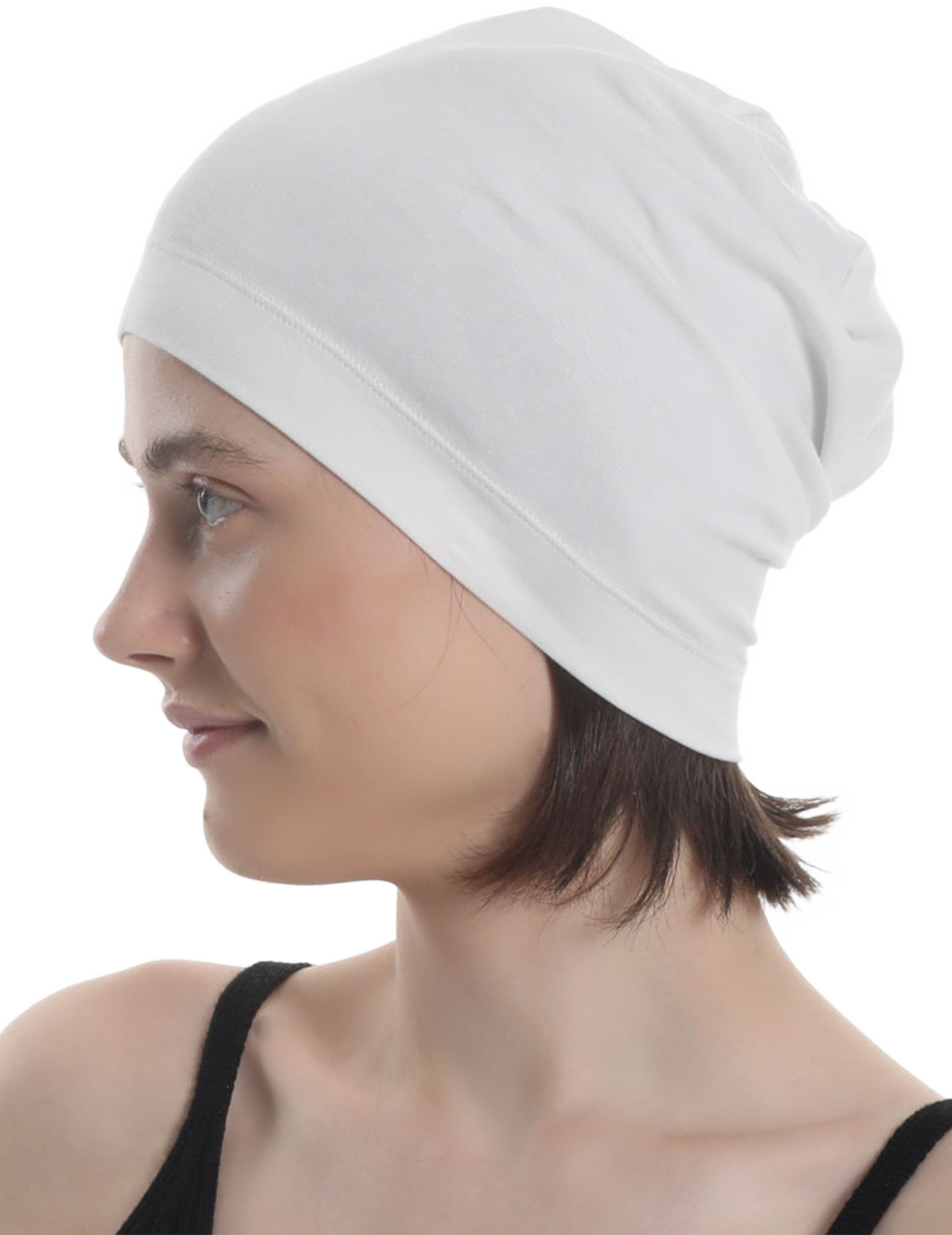 UNISEX BAMBOO BEANIE Sleep Cap, Indoors and Outdoors