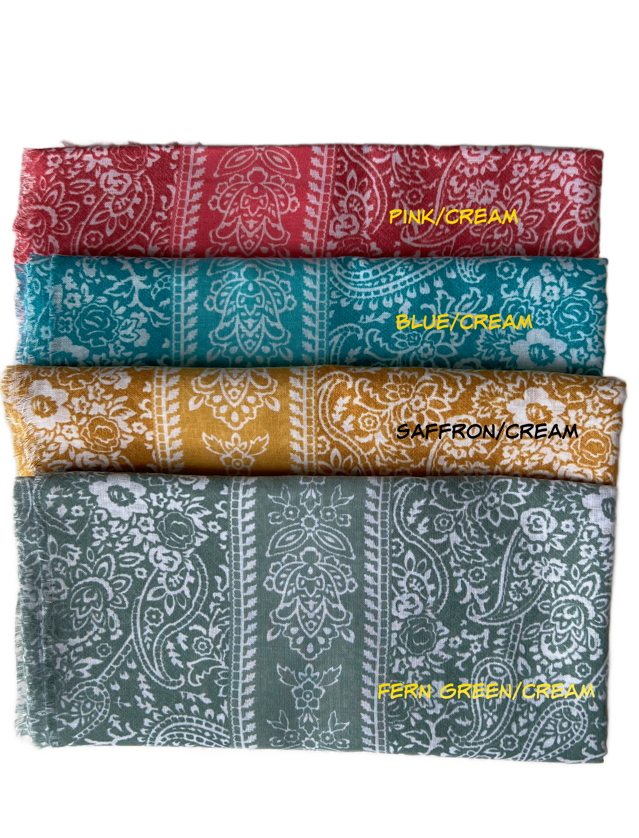 Cotton Chemo Scarf - Everyday Square Head Scarf for Hair Loss