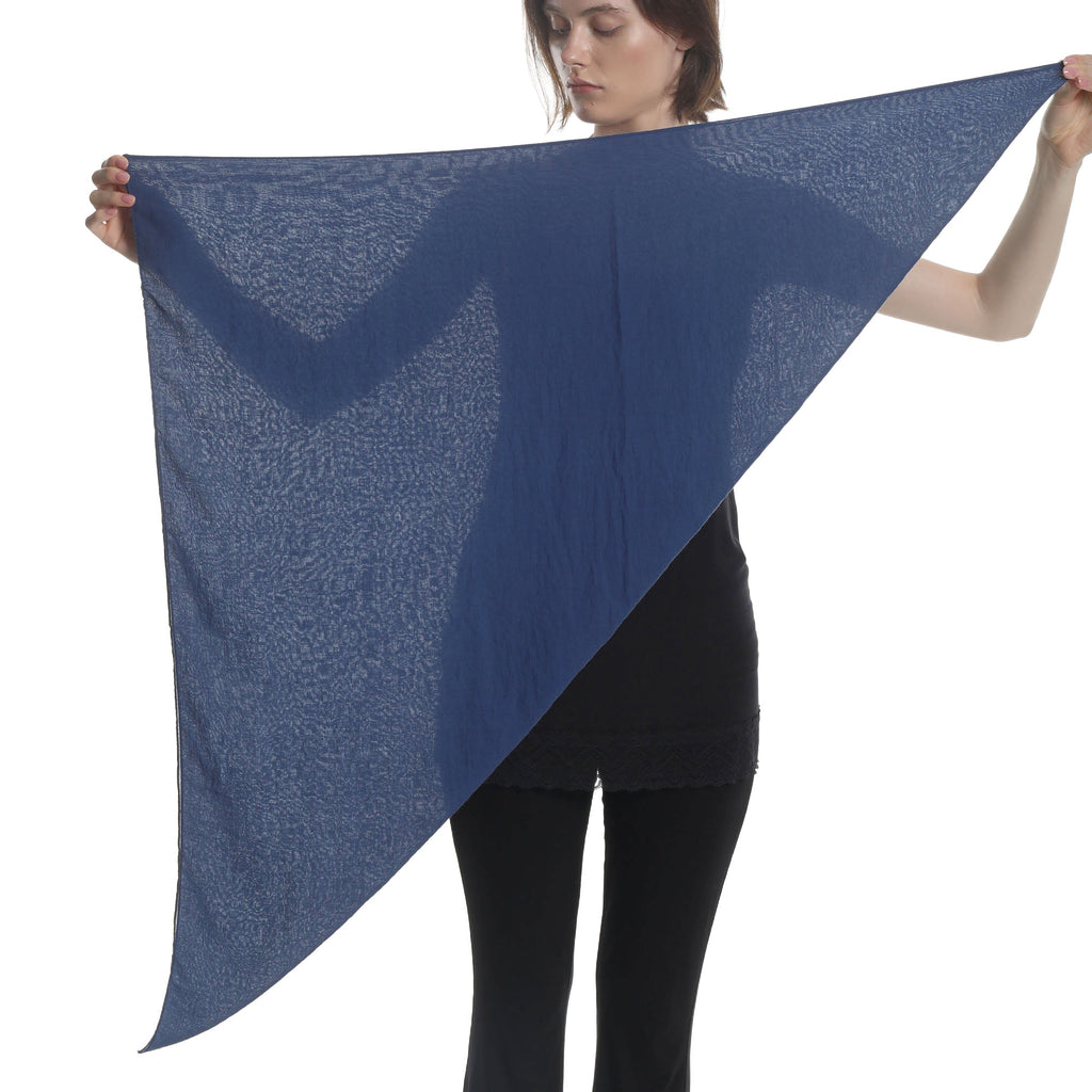 SQUARE HEAD SCARF, Large Viscose Head Scarves