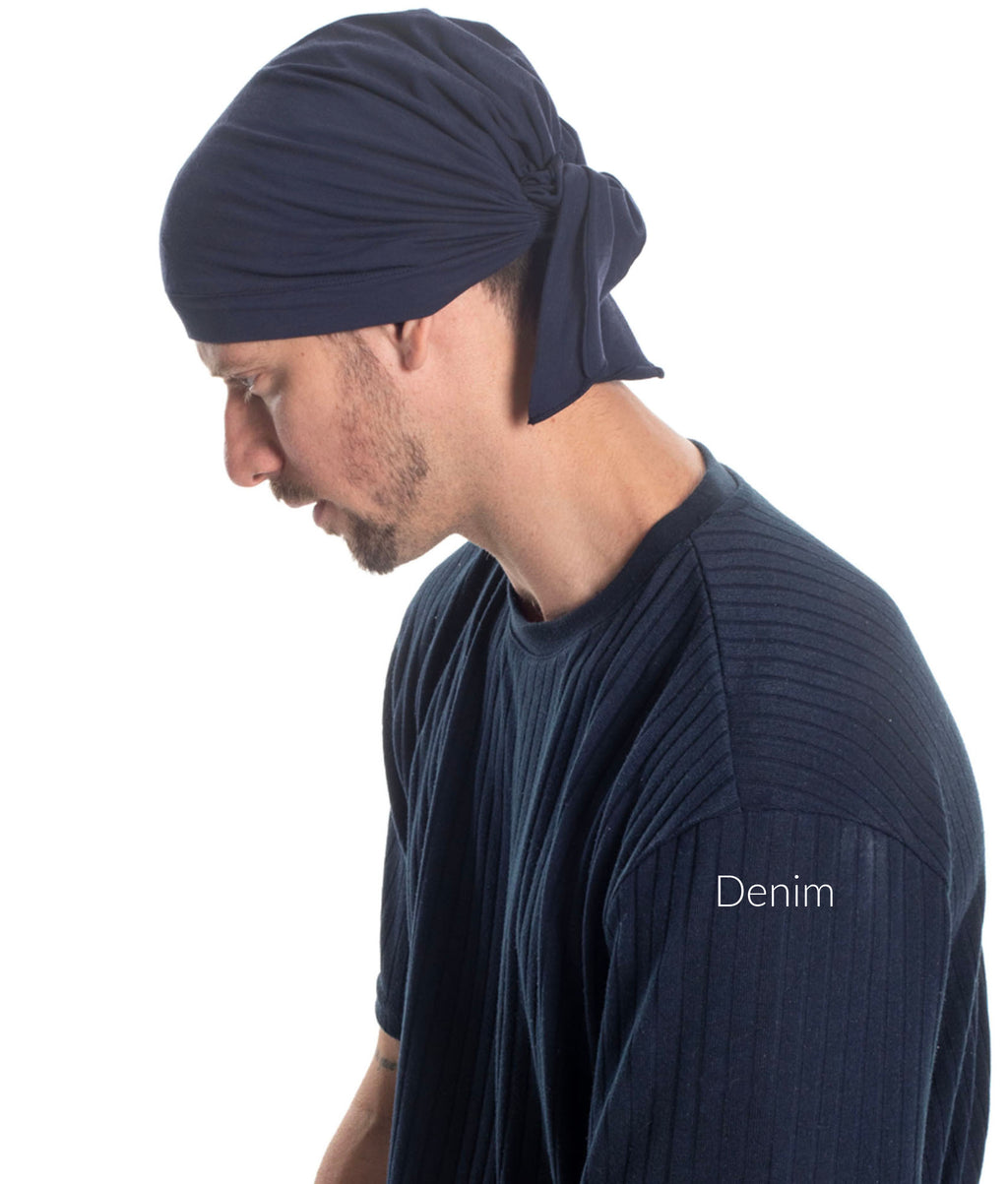 Bamboo Chemo Bandana - Pre-Tied Headwear for Hair Loss