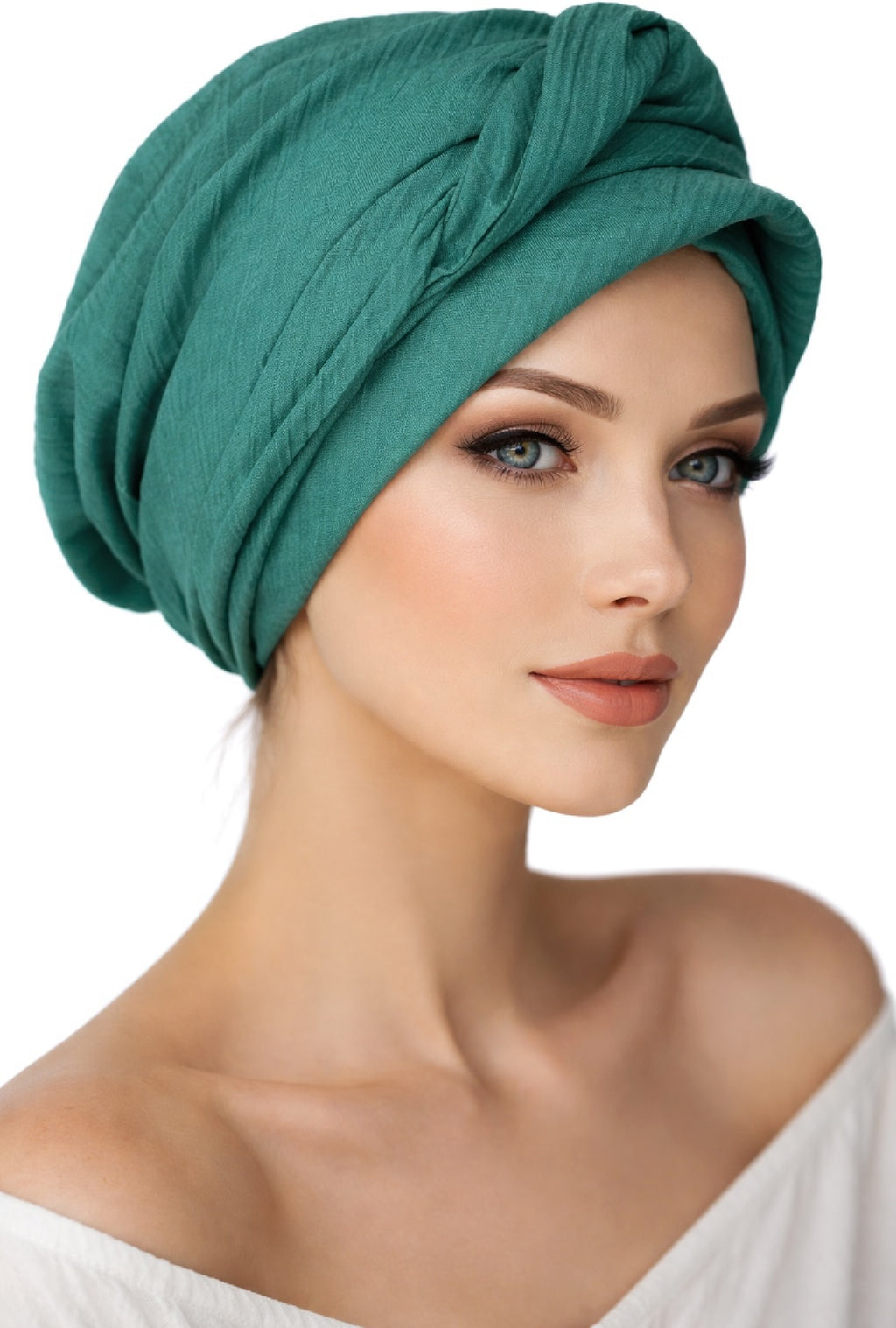 EASY TIE pre-sew COTTON HEAD SCARF for Hair Loss