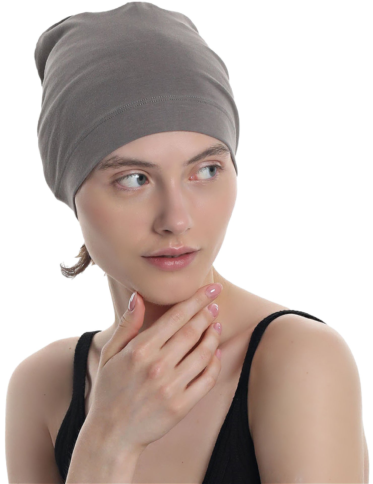 UNISEX BAMBOO BEANIE Sleep Cap, Indoors and Outdoors