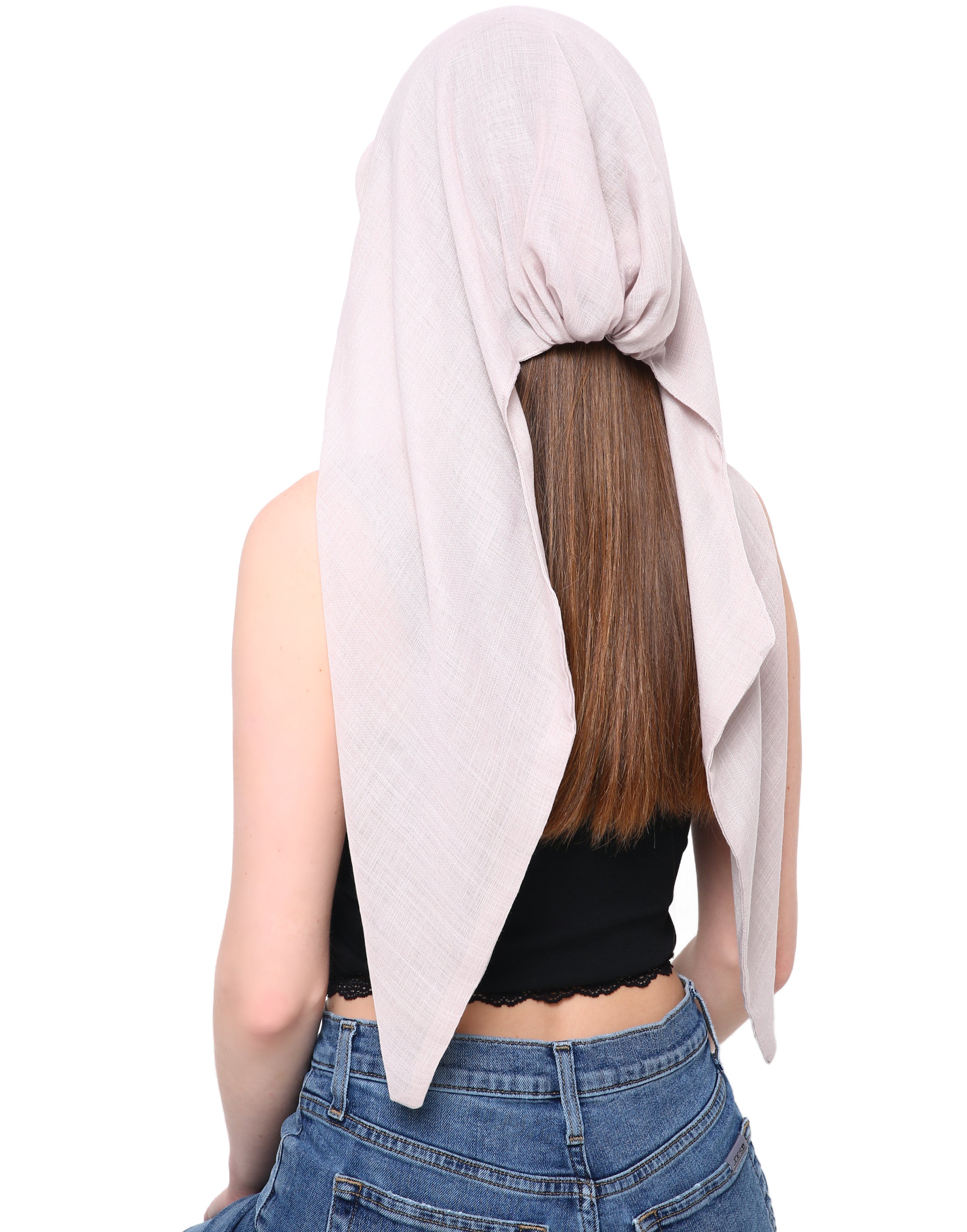 EASY TIE pre-sew COTTON HEAD SCARF for Hair Loss