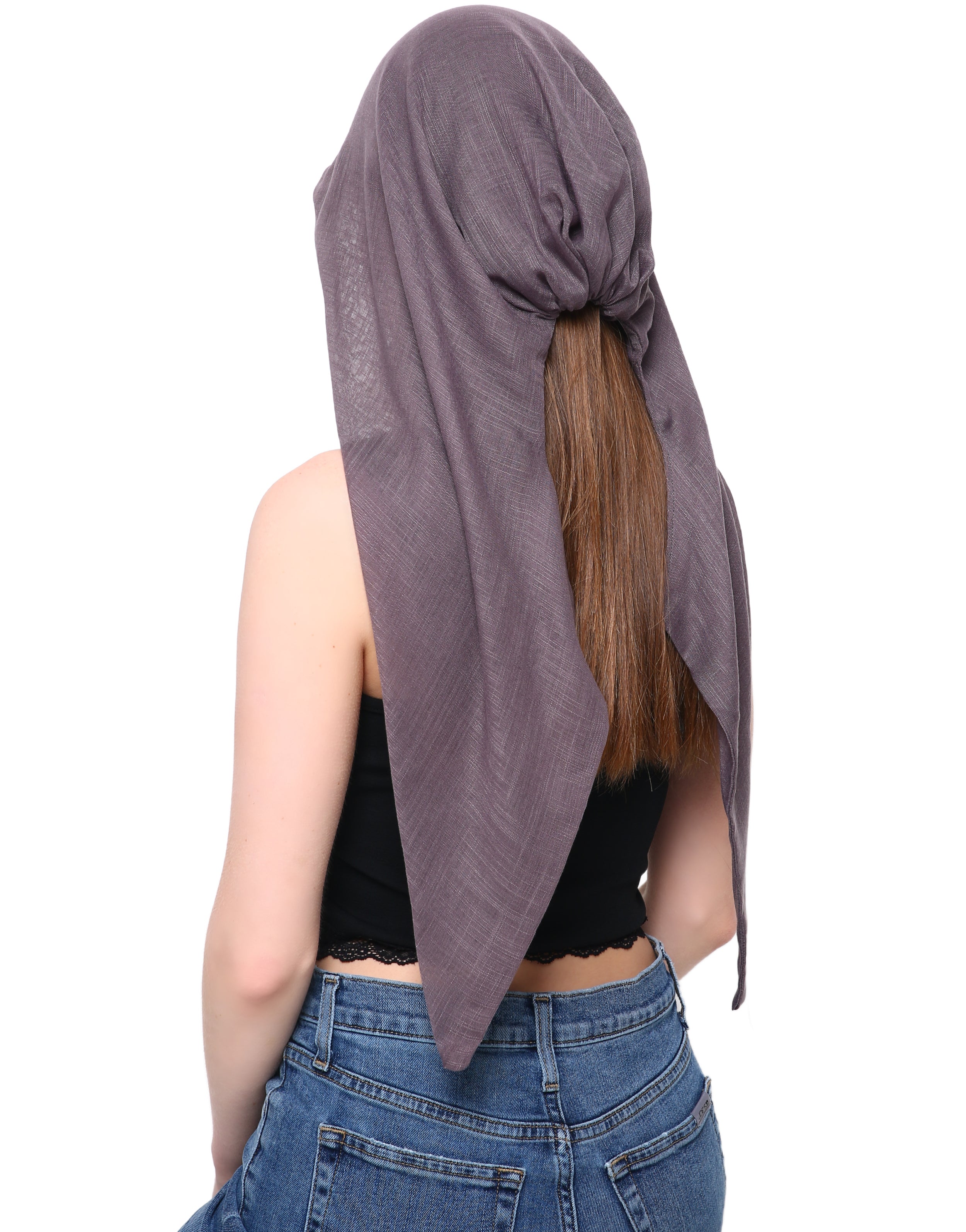 EASY TIE pre-sew COTTON HEAD SCARF for Hair Loss