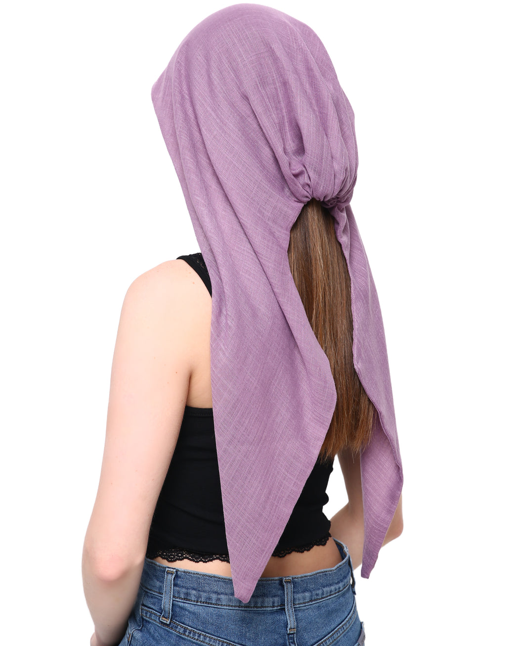 EASY TIE pre-sew COTTON HEAD SCARF for Hair Loss