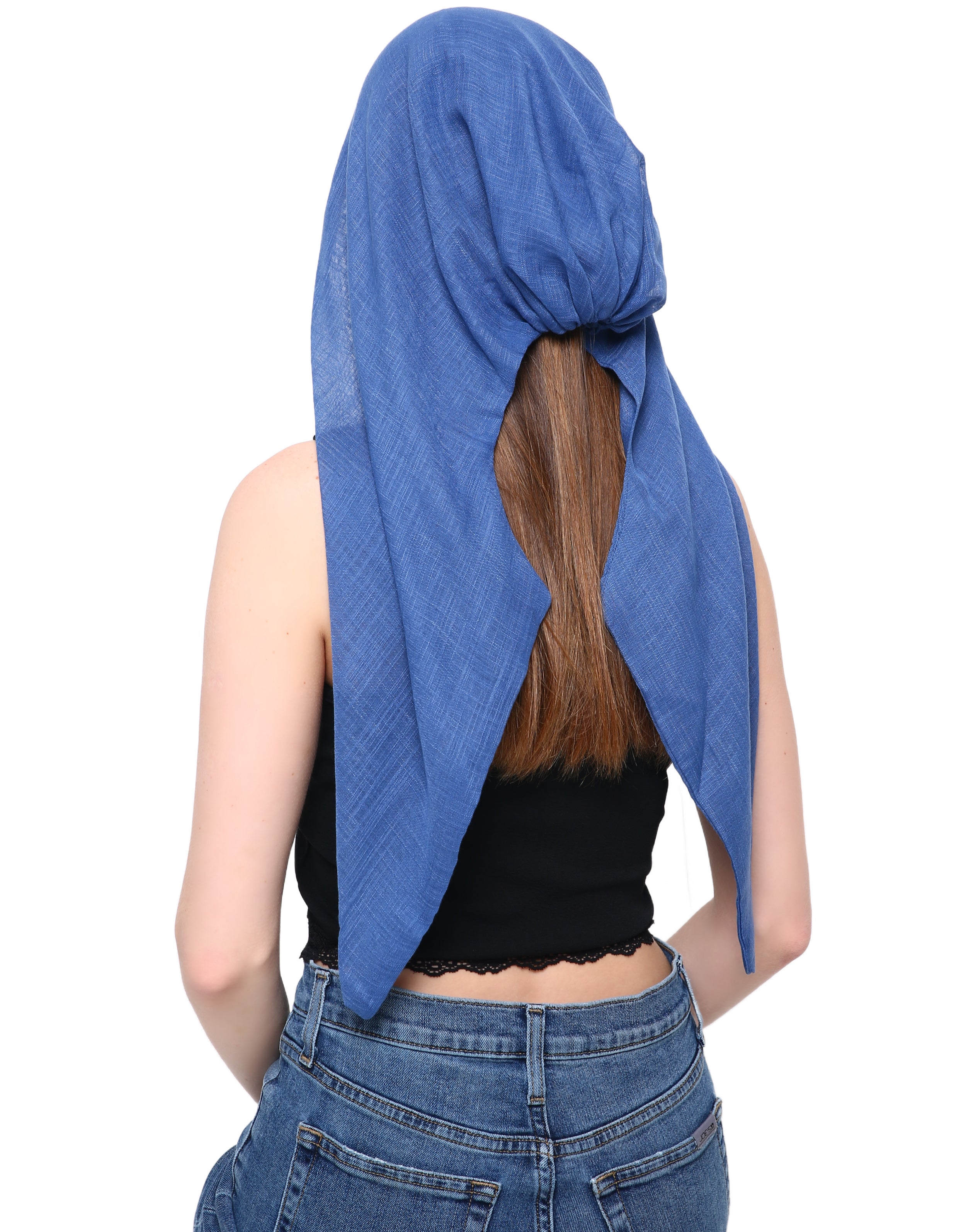 EASY TIE pre-sew COTTON HEAD SCARF for Hair Loss