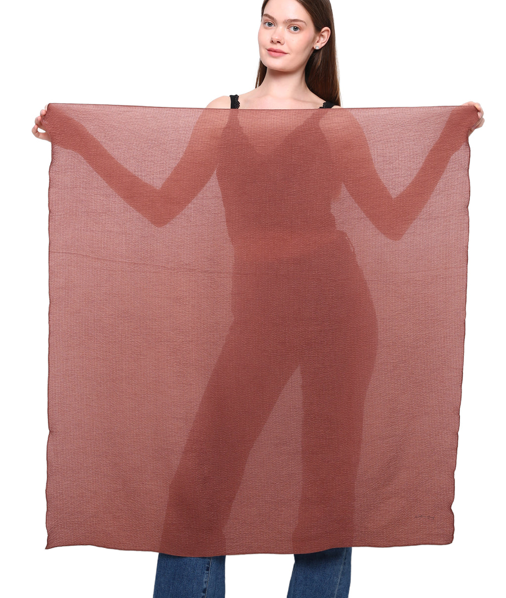 PRE-SHRUNK SQUARE HEAD SCARF for Hair Loss