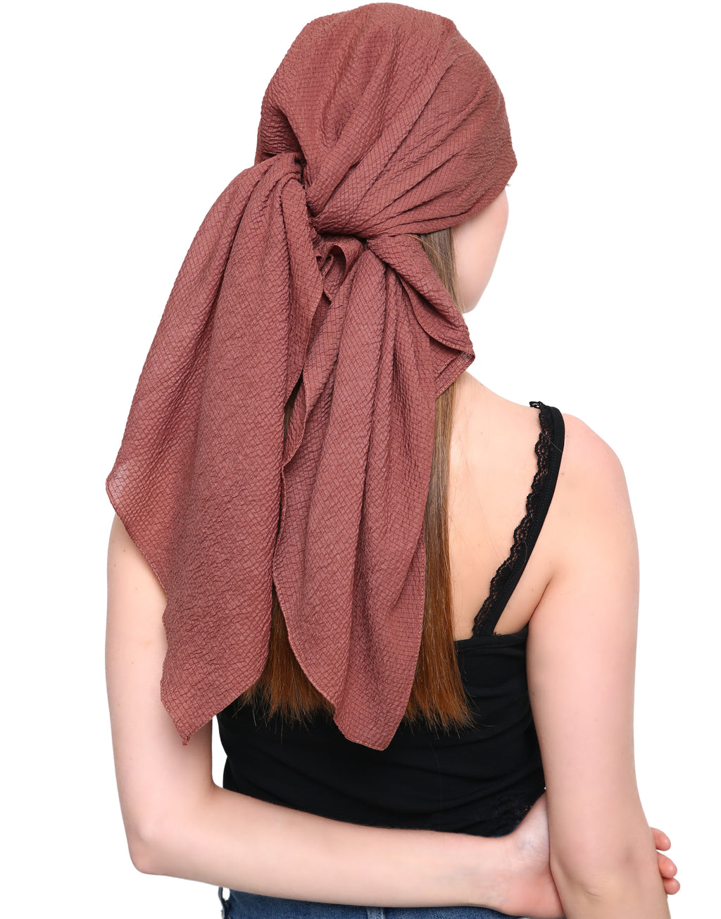 SQUARE HEAD SCARF Viscose Pre-Shrunk Soft Viscose Fabric