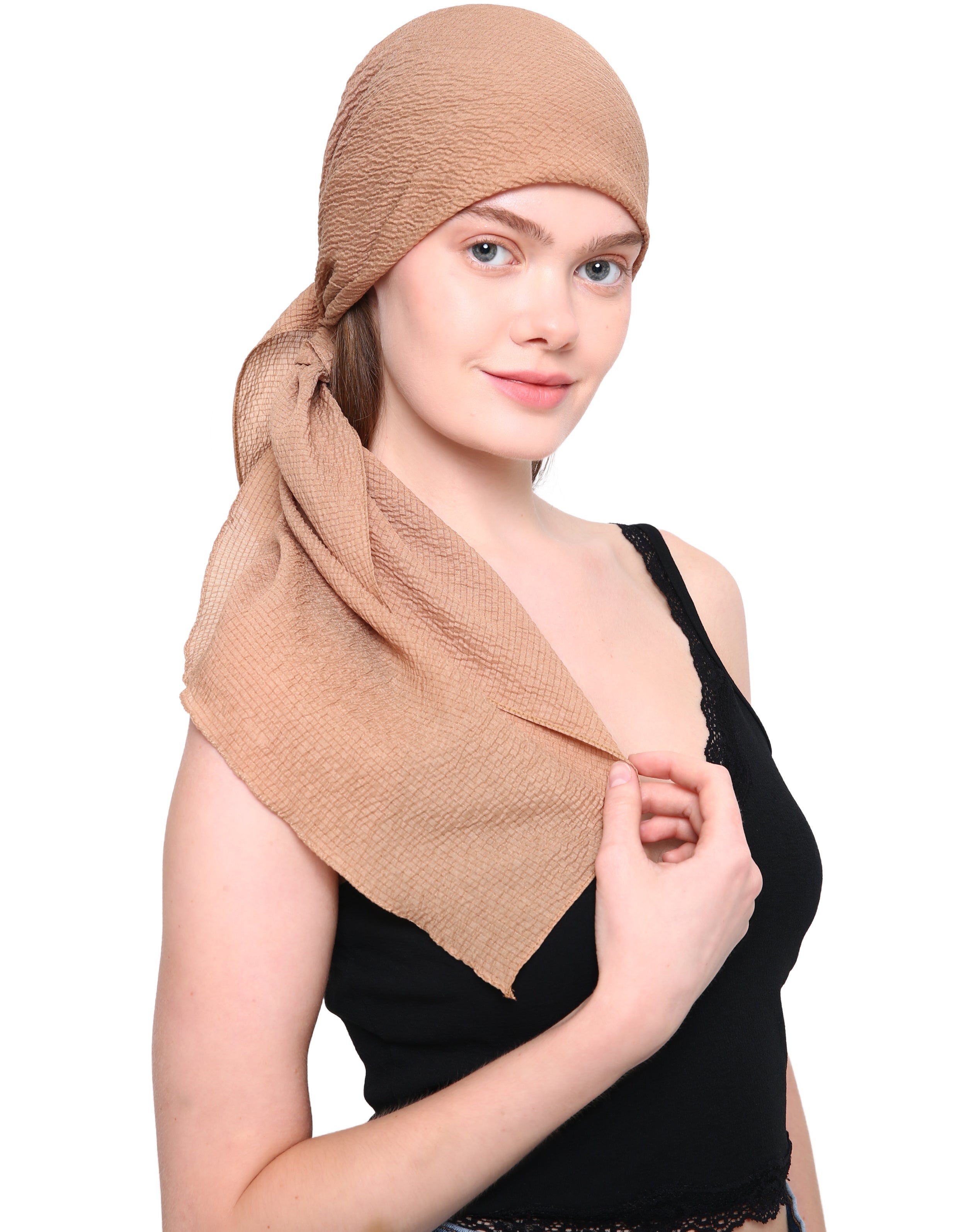 SQUARE HEAD SCARF Viscose Pre-Shrunk Soft Viscose Fabric