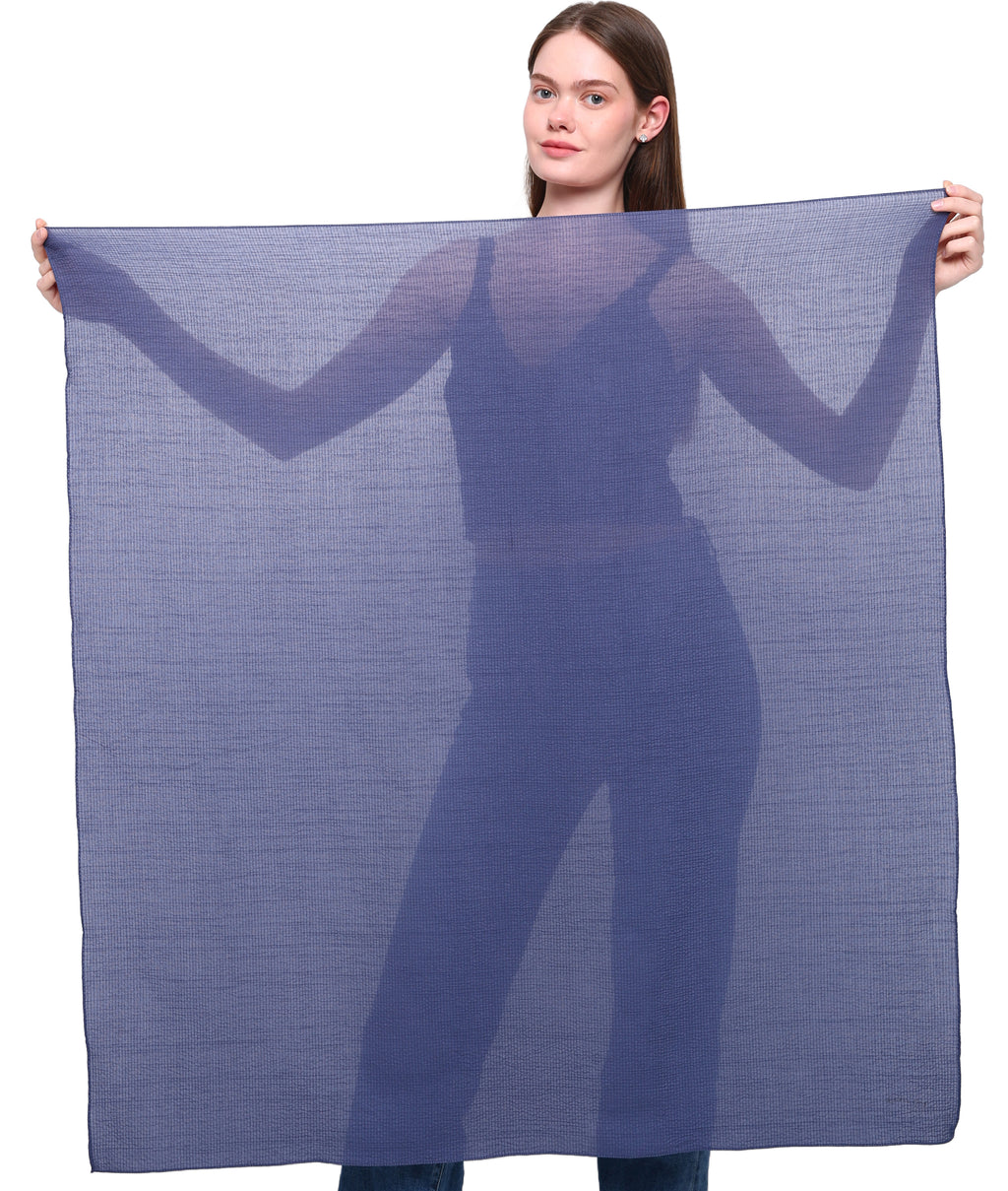 PRE-SHRUNK SQUARE HEAD SCARF for Hair Loss