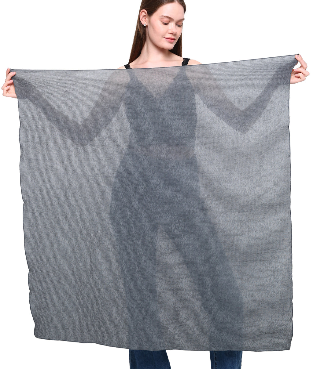 PRE-SHRUNK SQUARE HEAD SCARF for Hair Loss