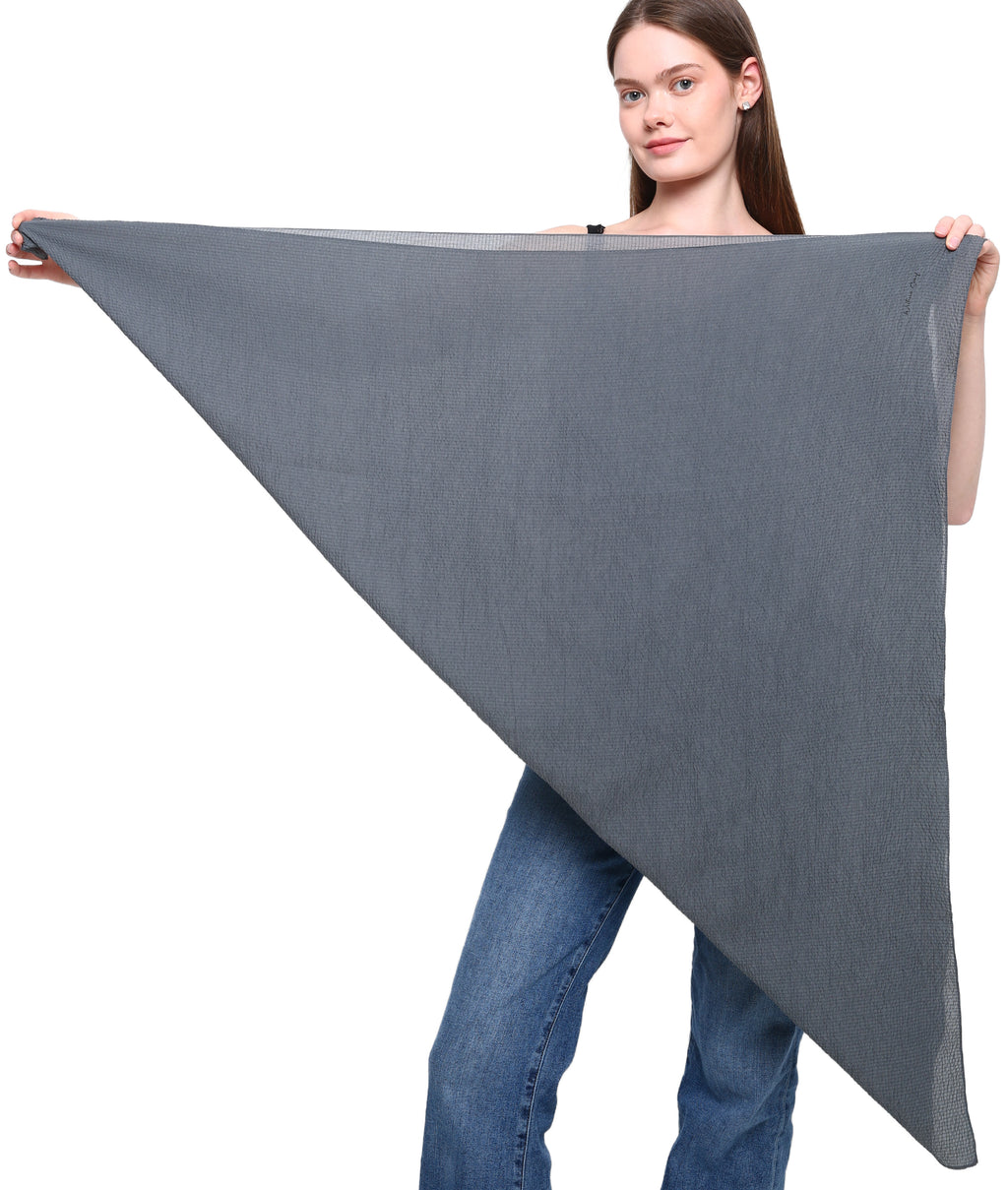 PRE-SHRUNK SQUARE HEAD SCARF for Hair Loss