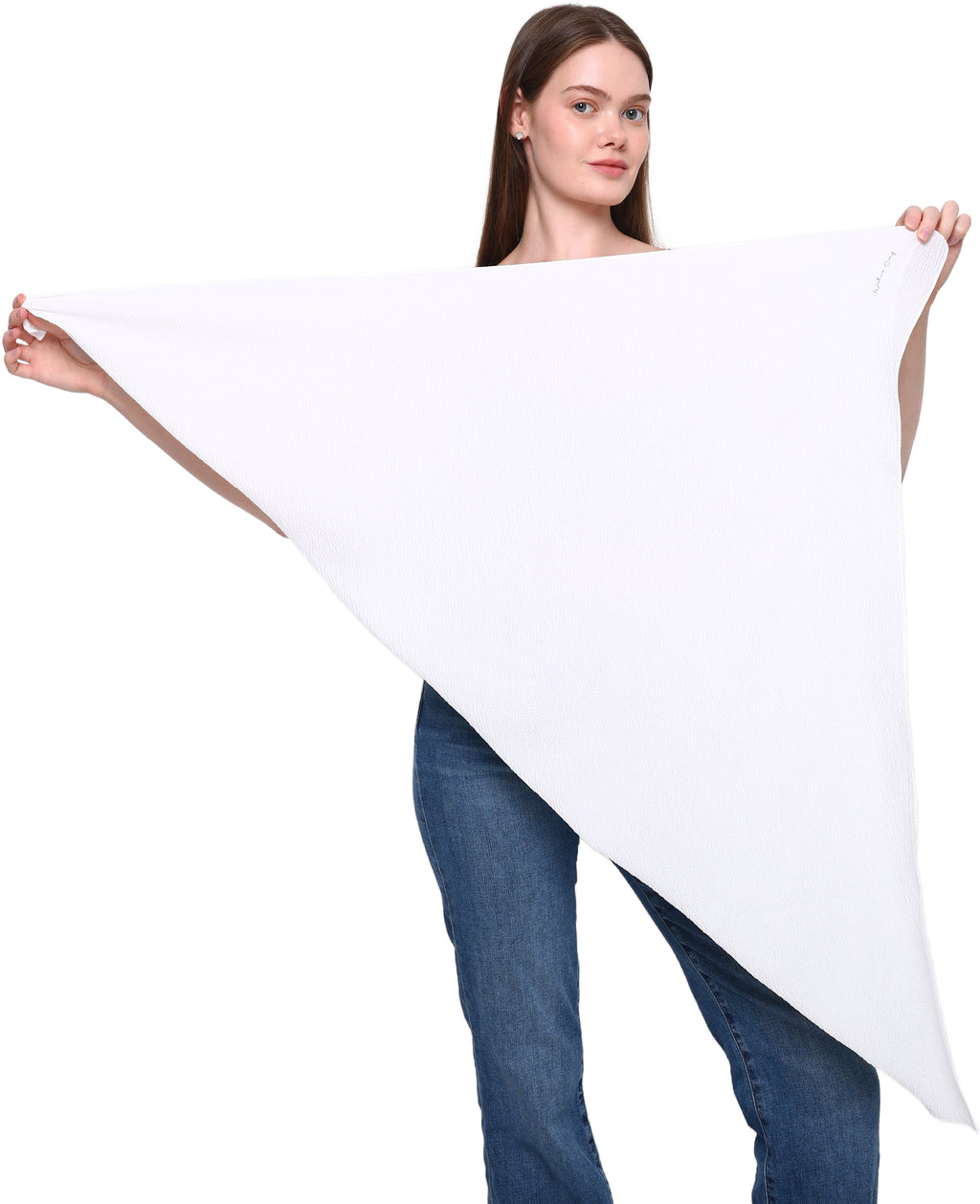 PRE-SHRUNK SQUARE HEAD SCARF for Hair Loss